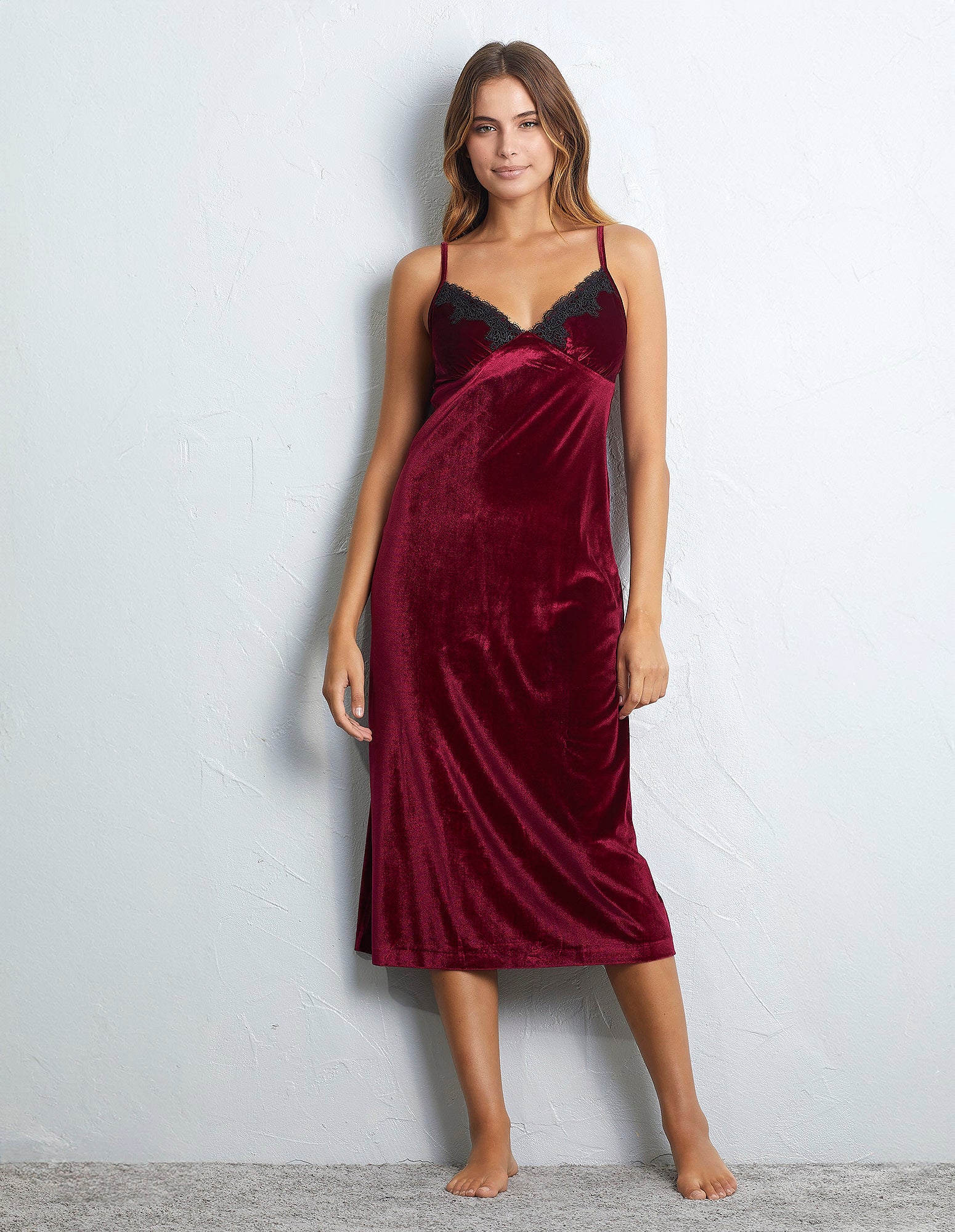 Velvet Party Woman Dress