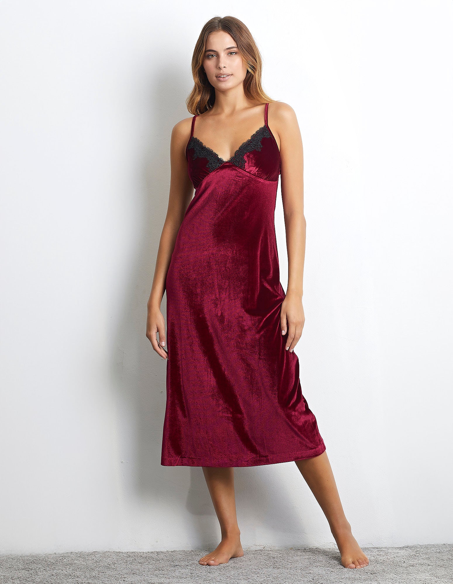 Velvet Party Woman Dress
