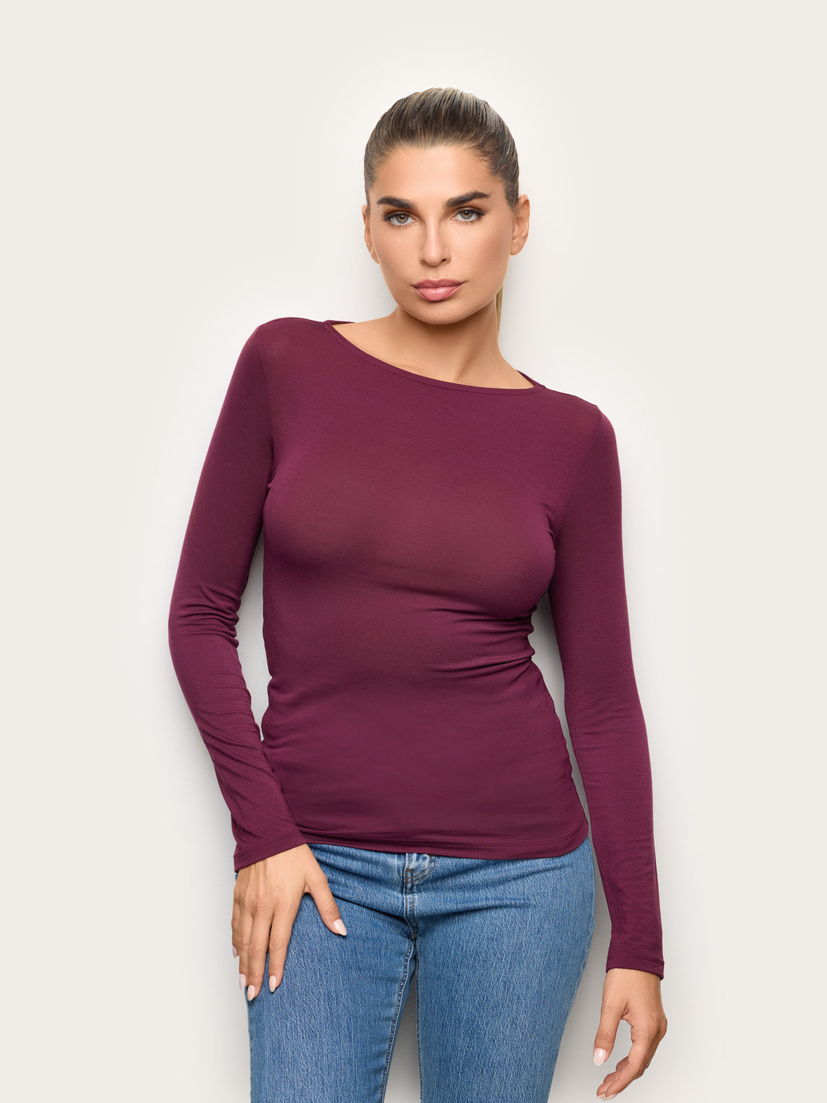Basic cashmere Woman Tops