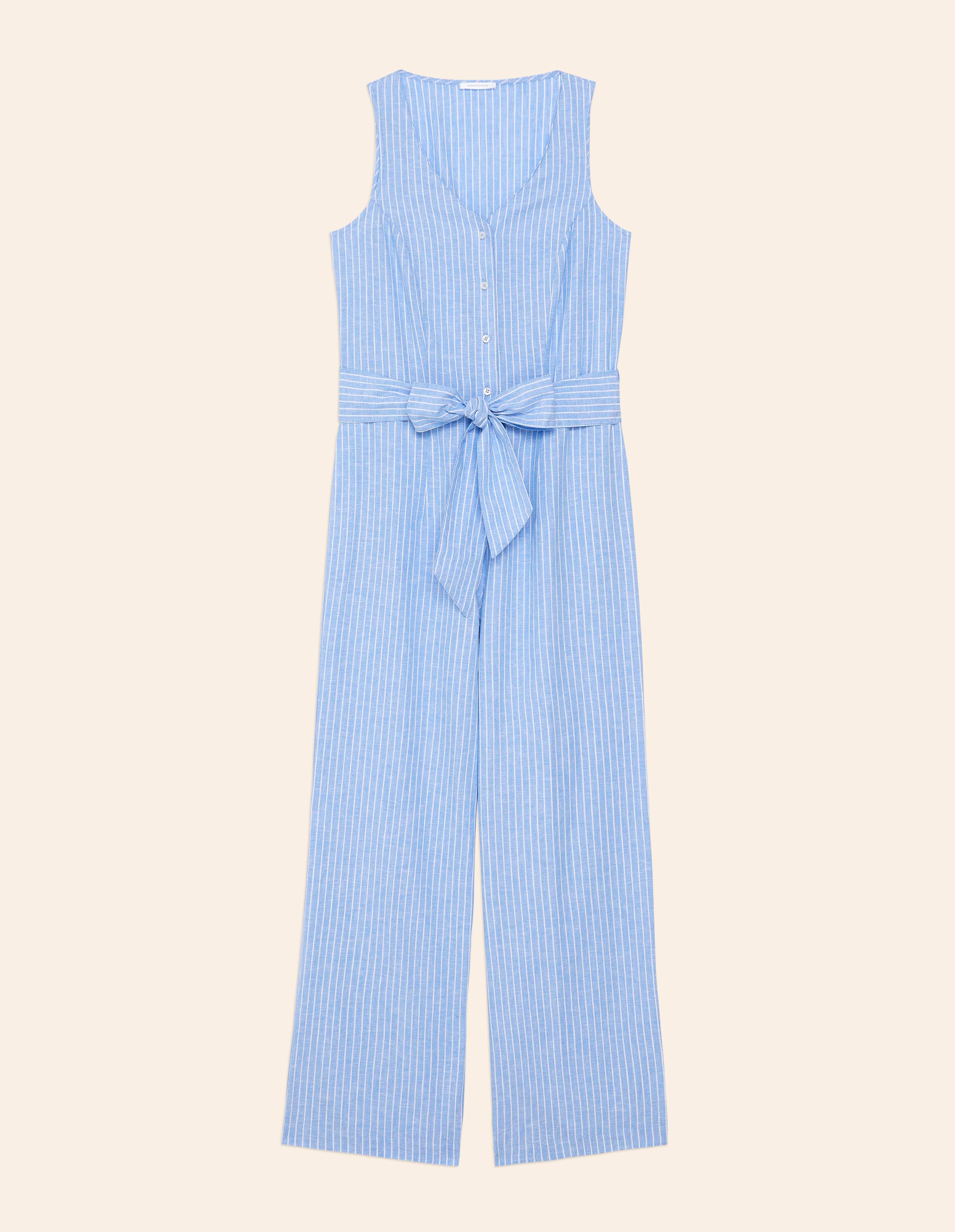 Cotton / Linen Woman Jumpsuit
