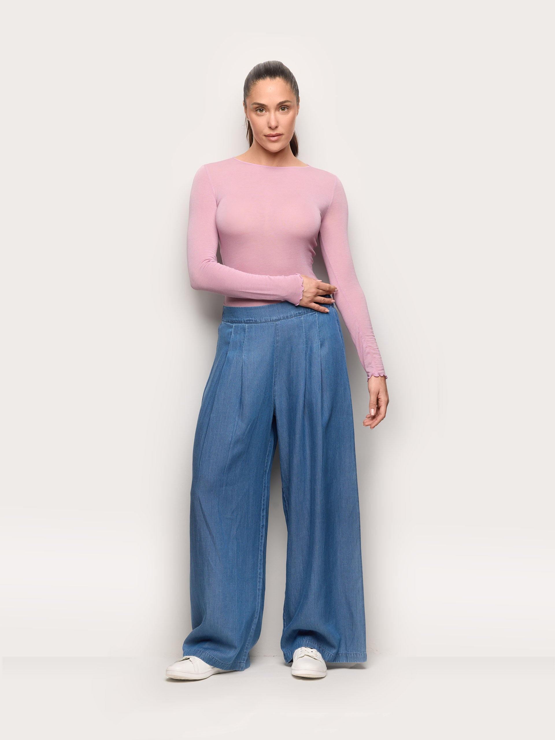 Denim Woman Trousers