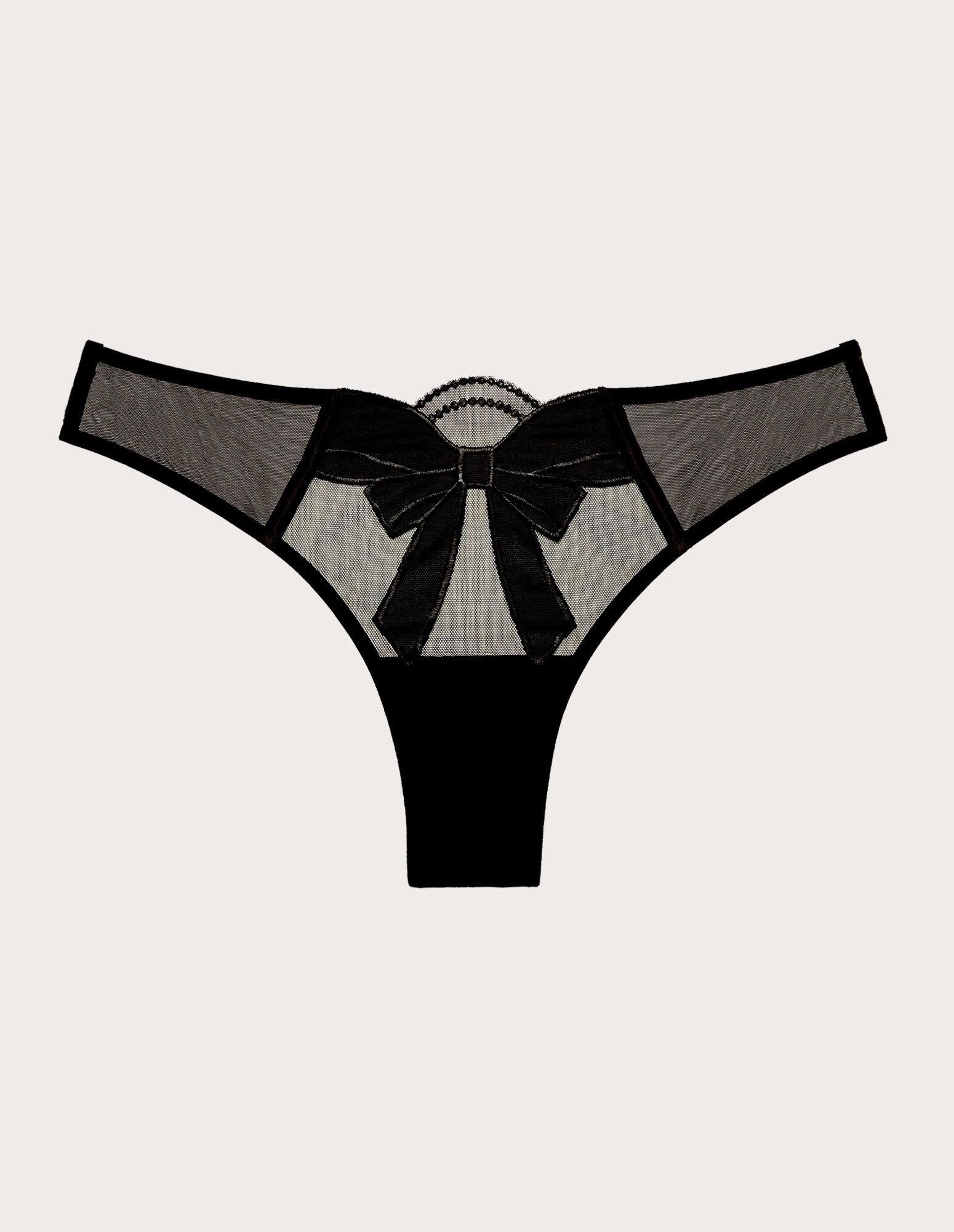 Chic Bow Woman Brazilian Briefs
