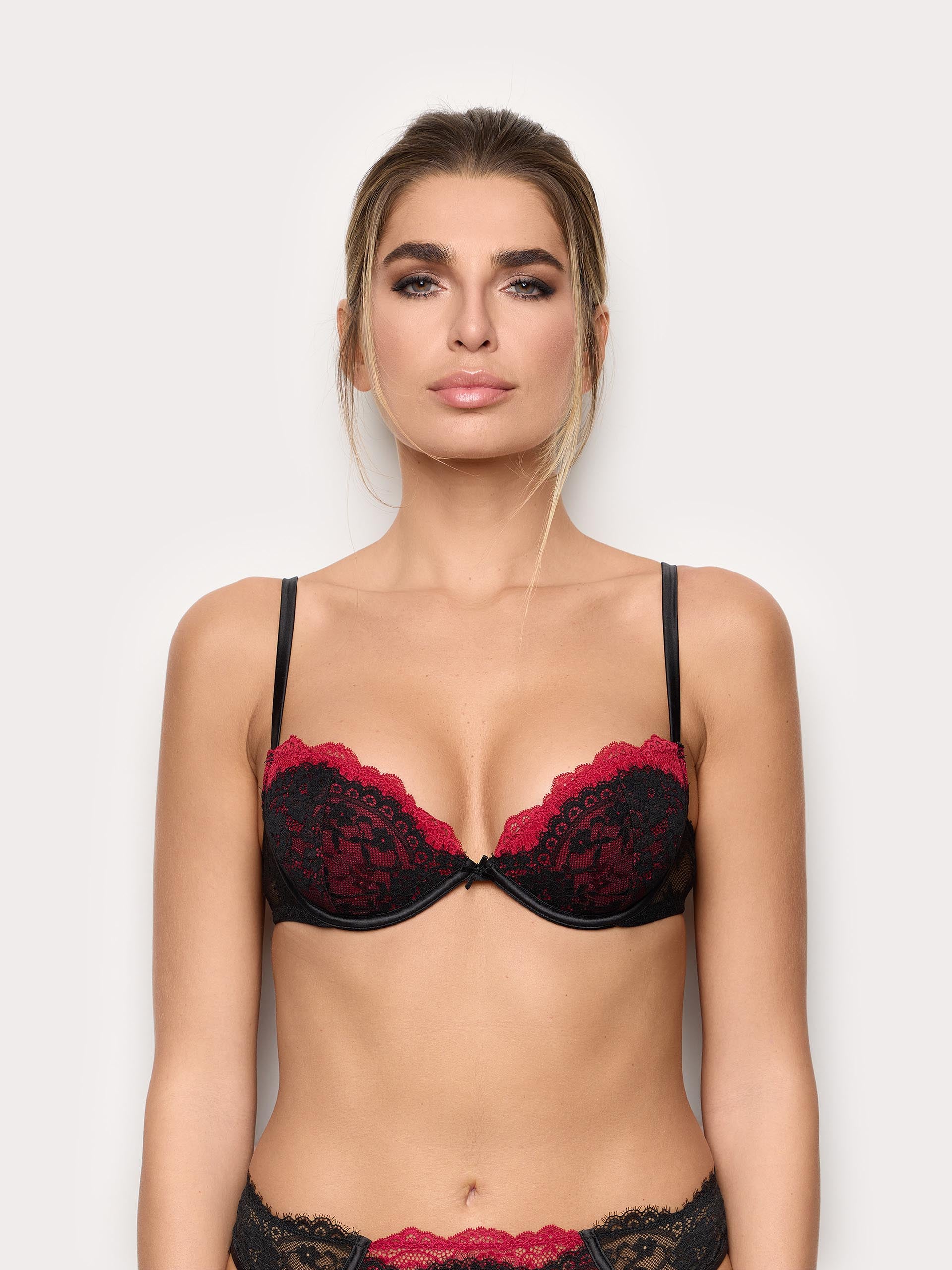 Romantic Push up Bras ALLOVER LACE + LACE Woman
