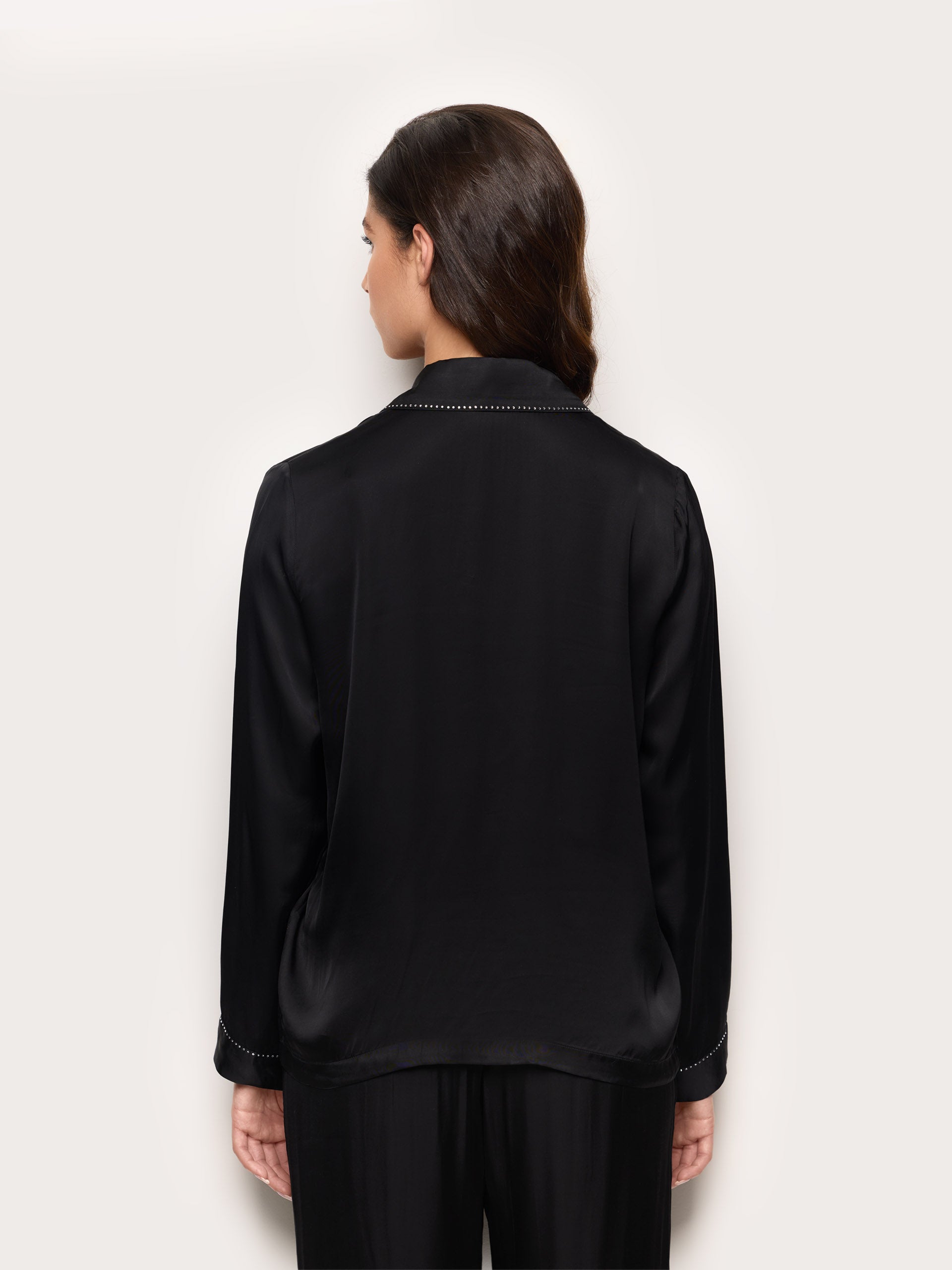 Bright Satin Jackets VISCOSE SATIN Woman