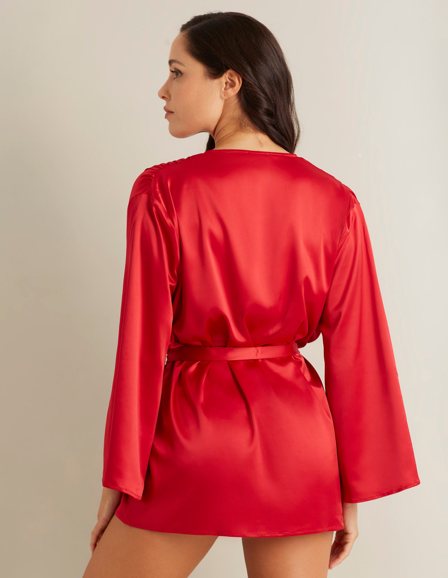 Xmas Jolly Woman Kimono