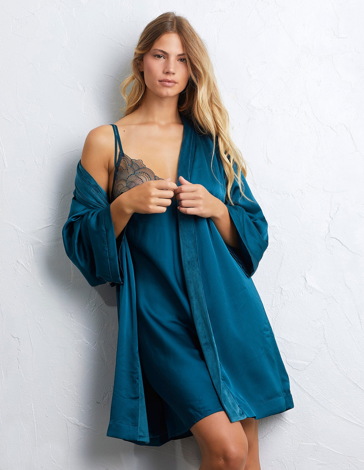Emerald touch Woman Kimono