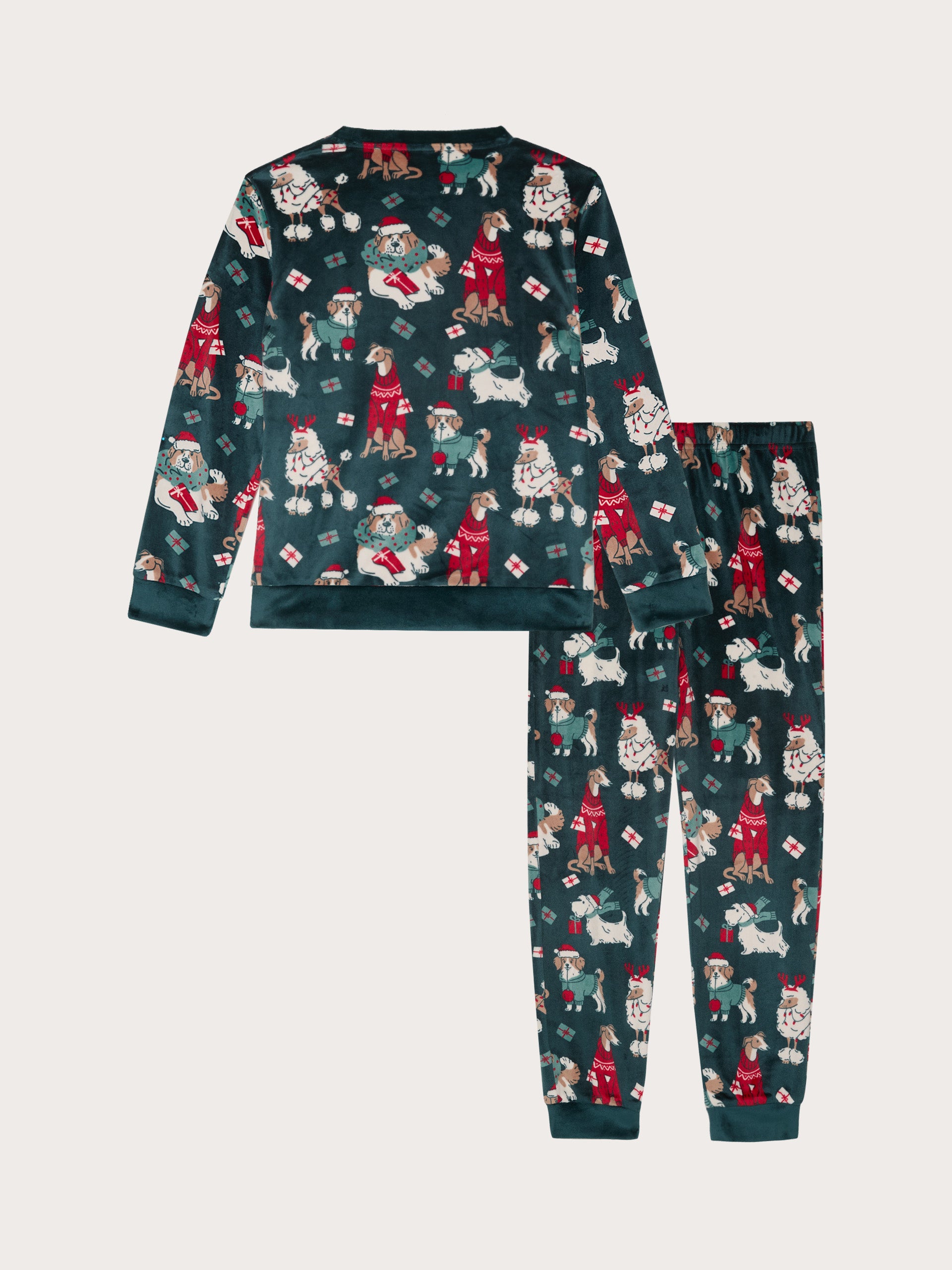 Family Dogs Pyjamas 03 PRINTED CHENILLE Girl