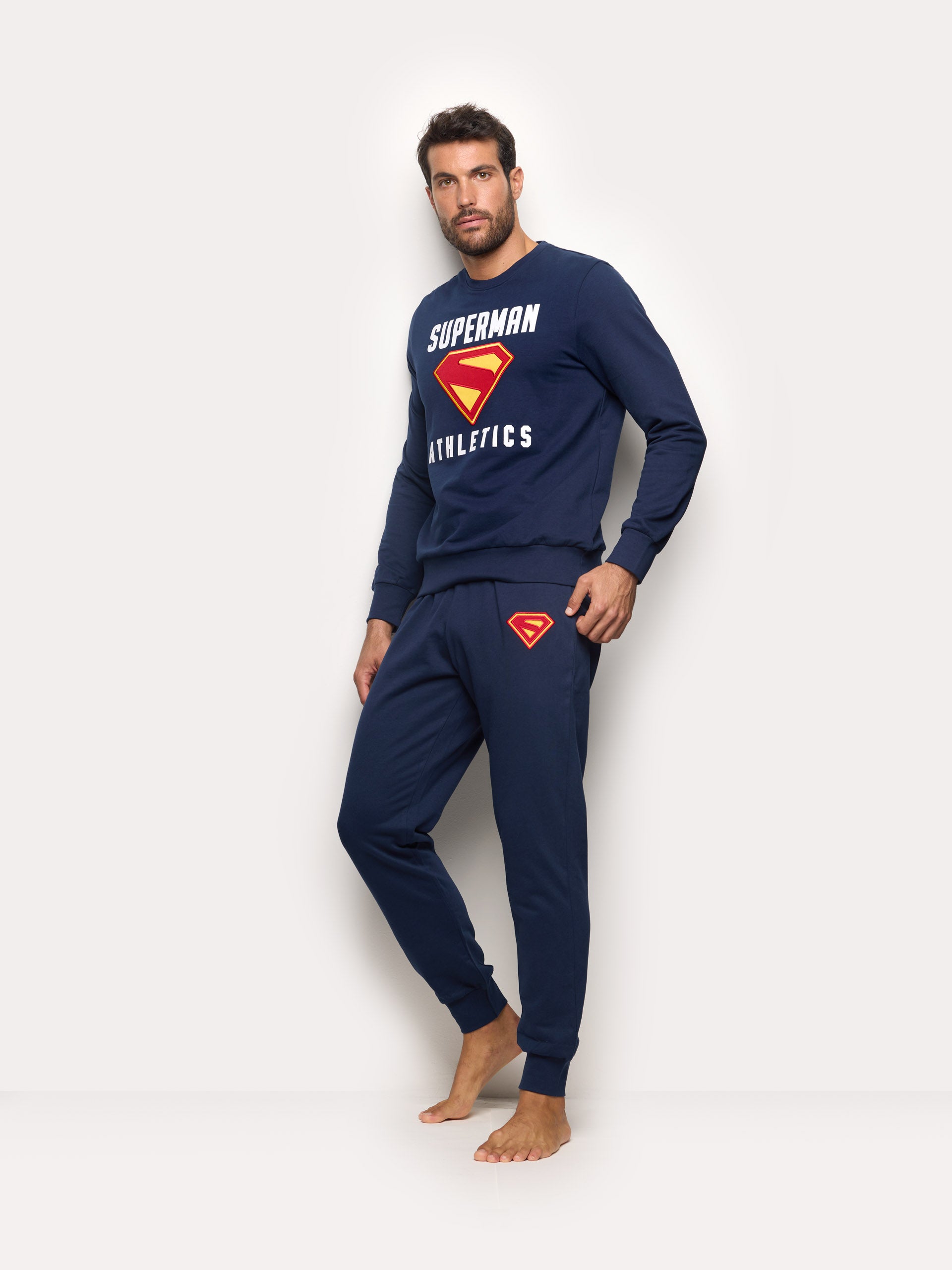 Superman Pyjamas INSIDE BRUSHED FRENCH TERRY Man