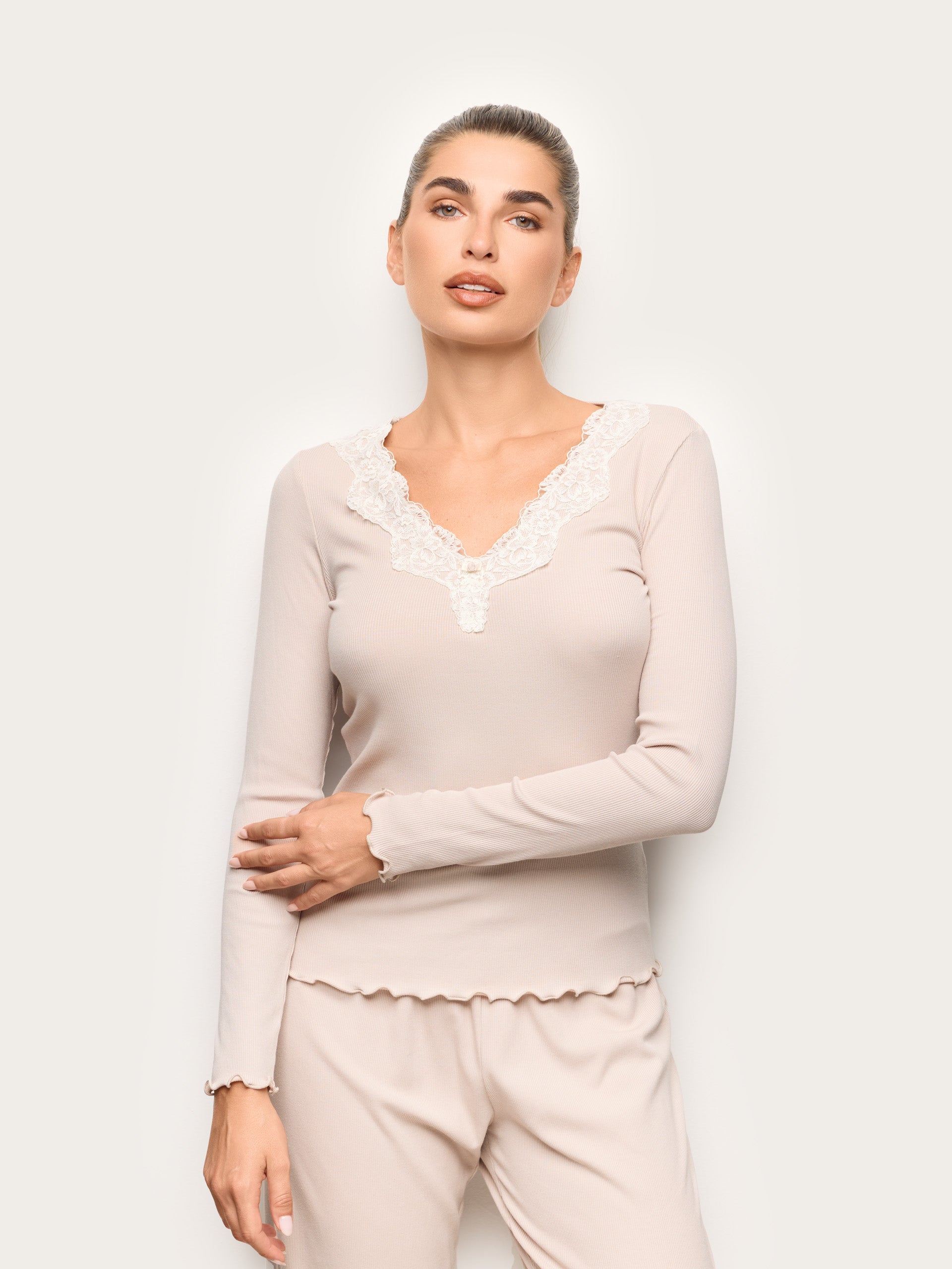 Basic Modal/Cotton Rib Woman Tops