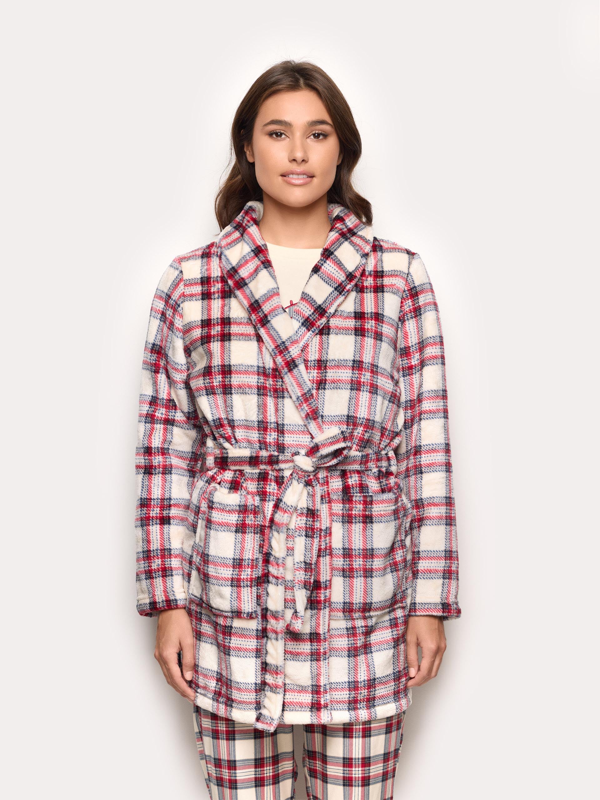 Winter Poodle Nightgowns CORAL TERRY Woman