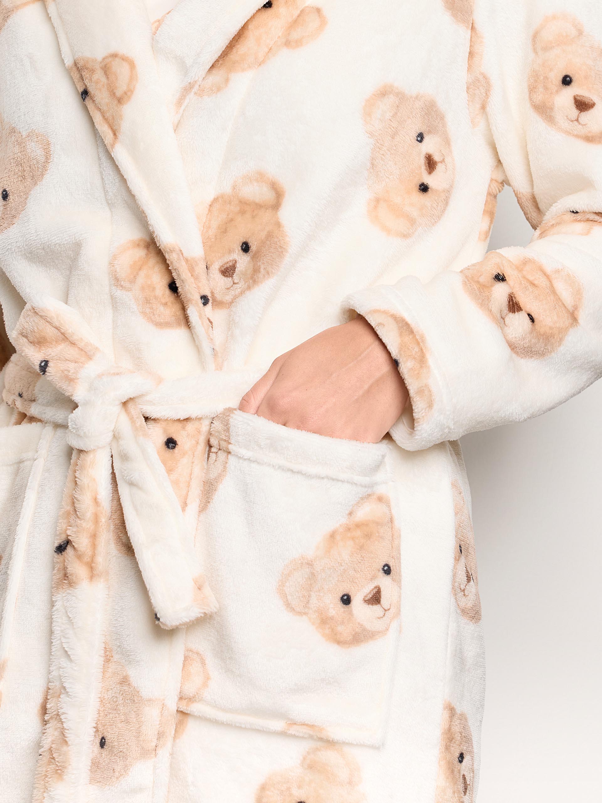 Apres Ski Nightgown Coral Terry Woman