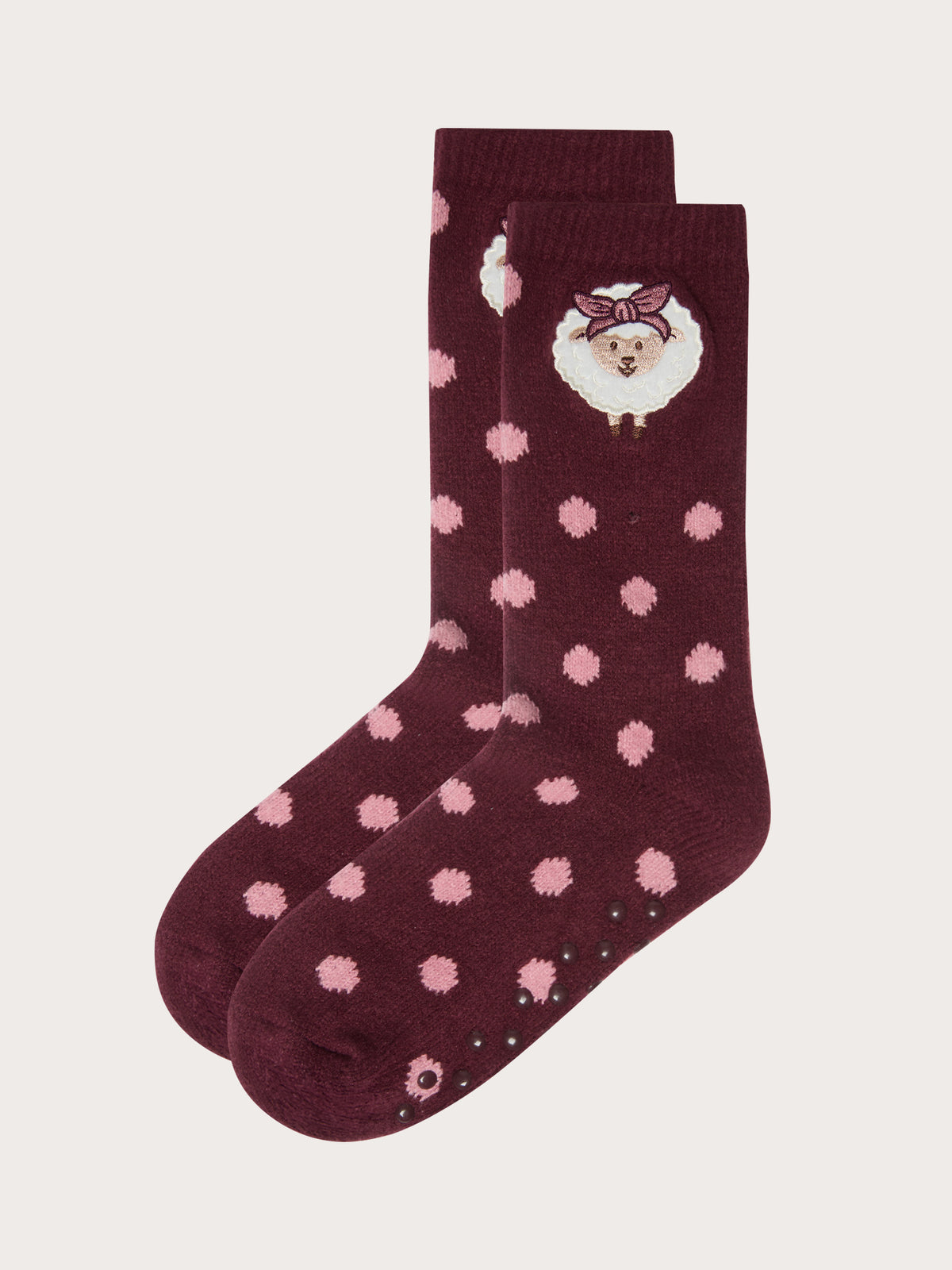 Curly And Cute Woman Socks