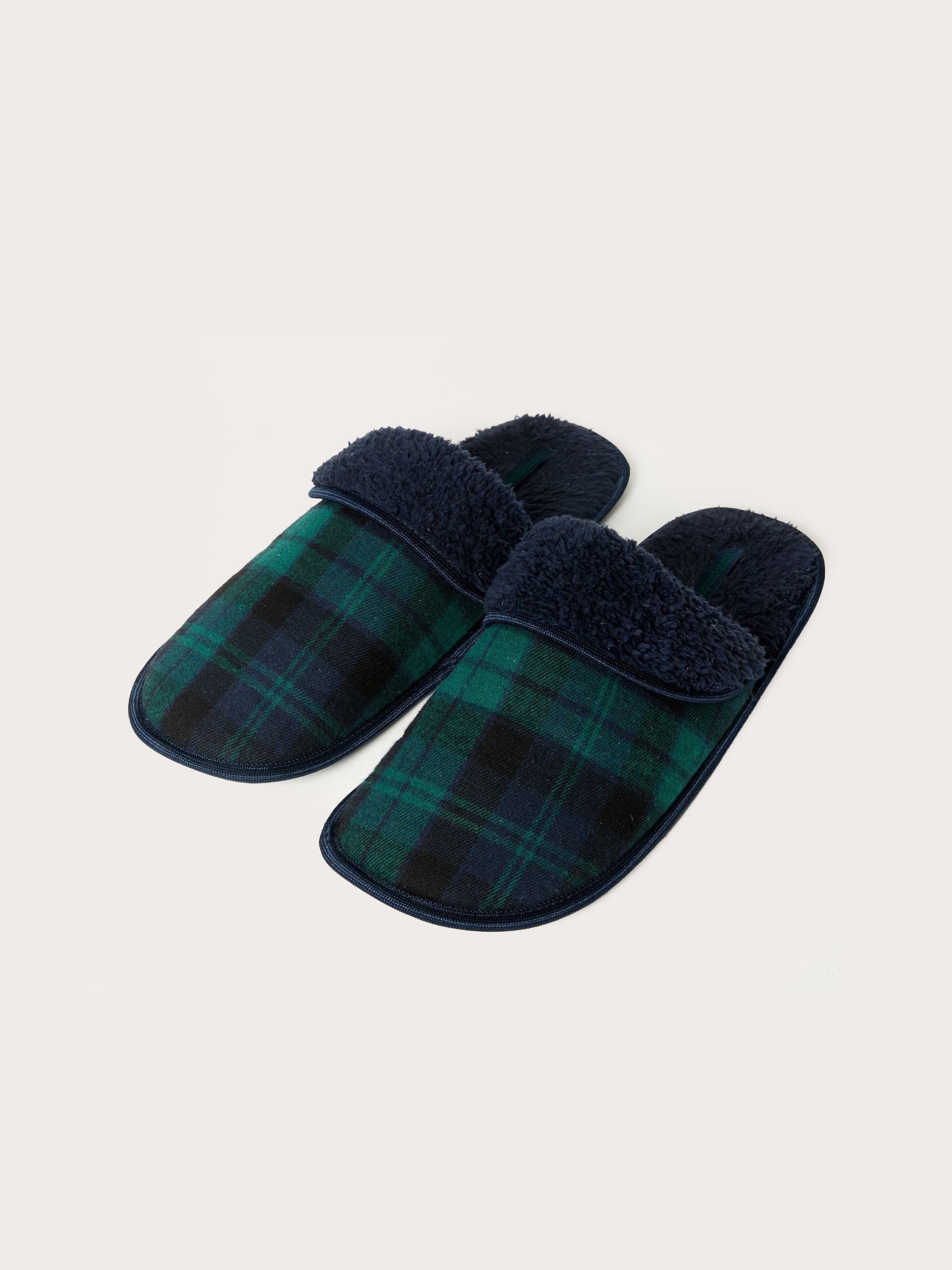 Mix & Match Slippers 002 YARN DYED FLANNEL Man