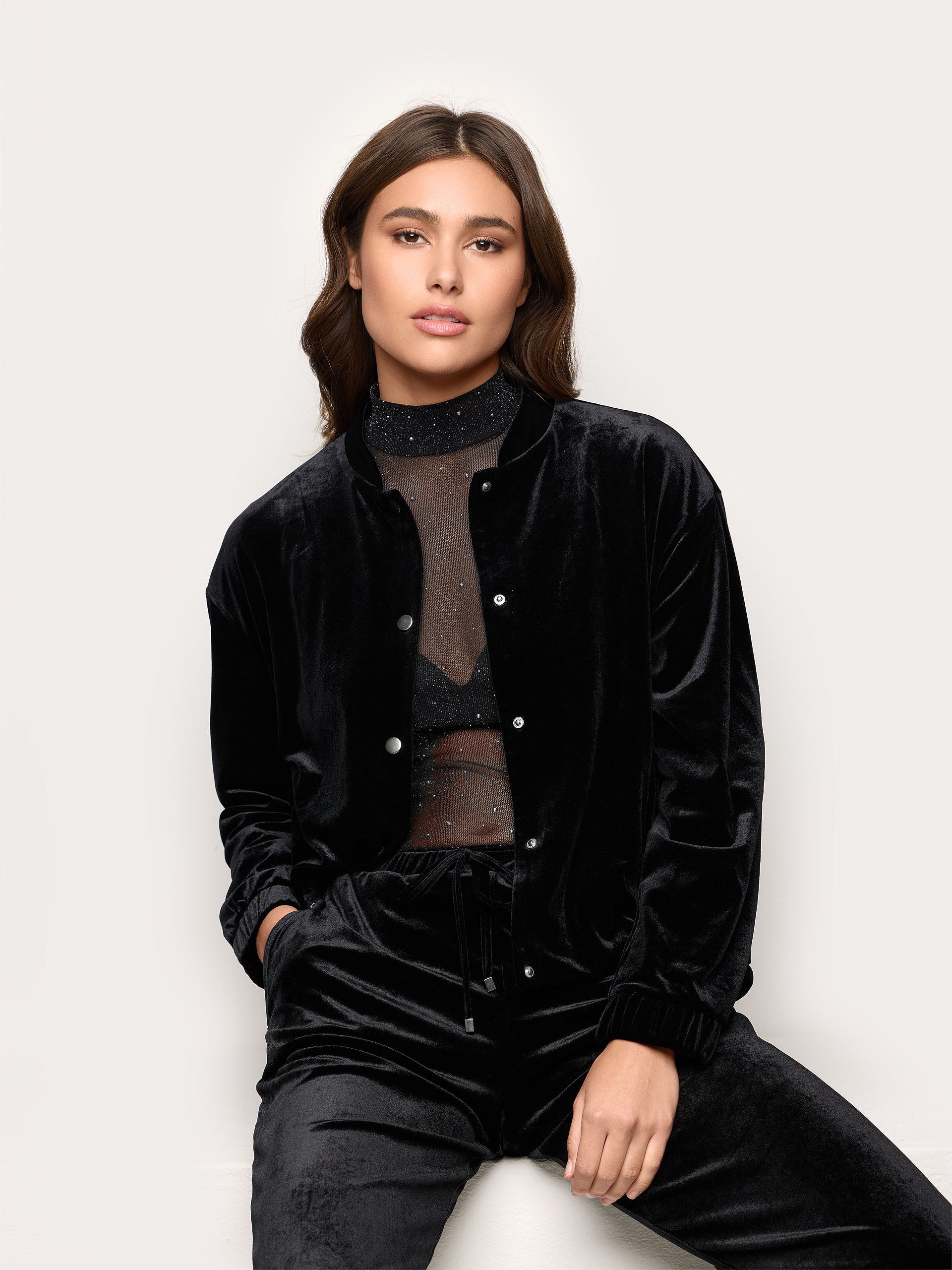 Xmas party Jacket VELVET Woman