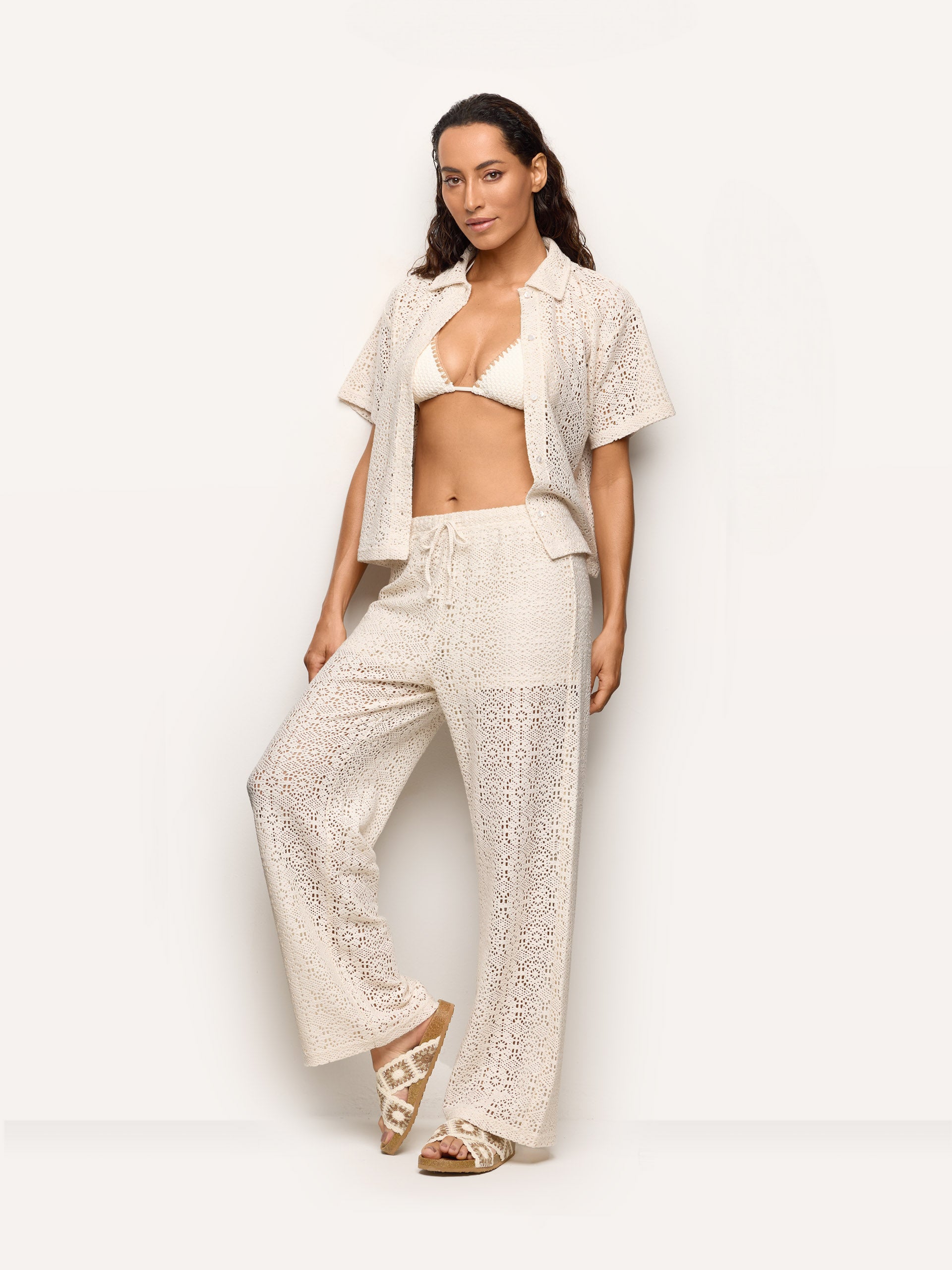 Crochet Woman Trousers