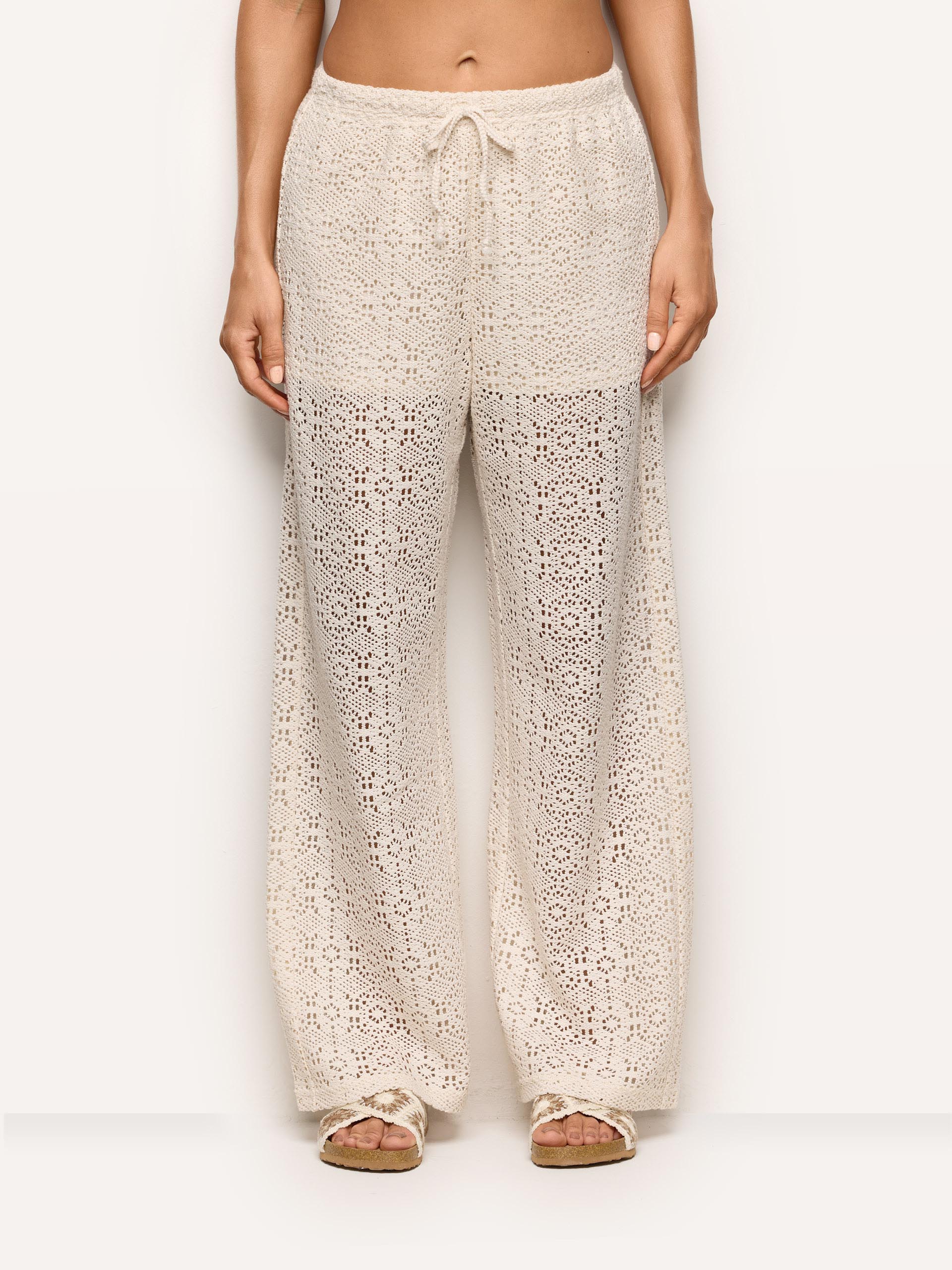 Crochet Woman Trousers