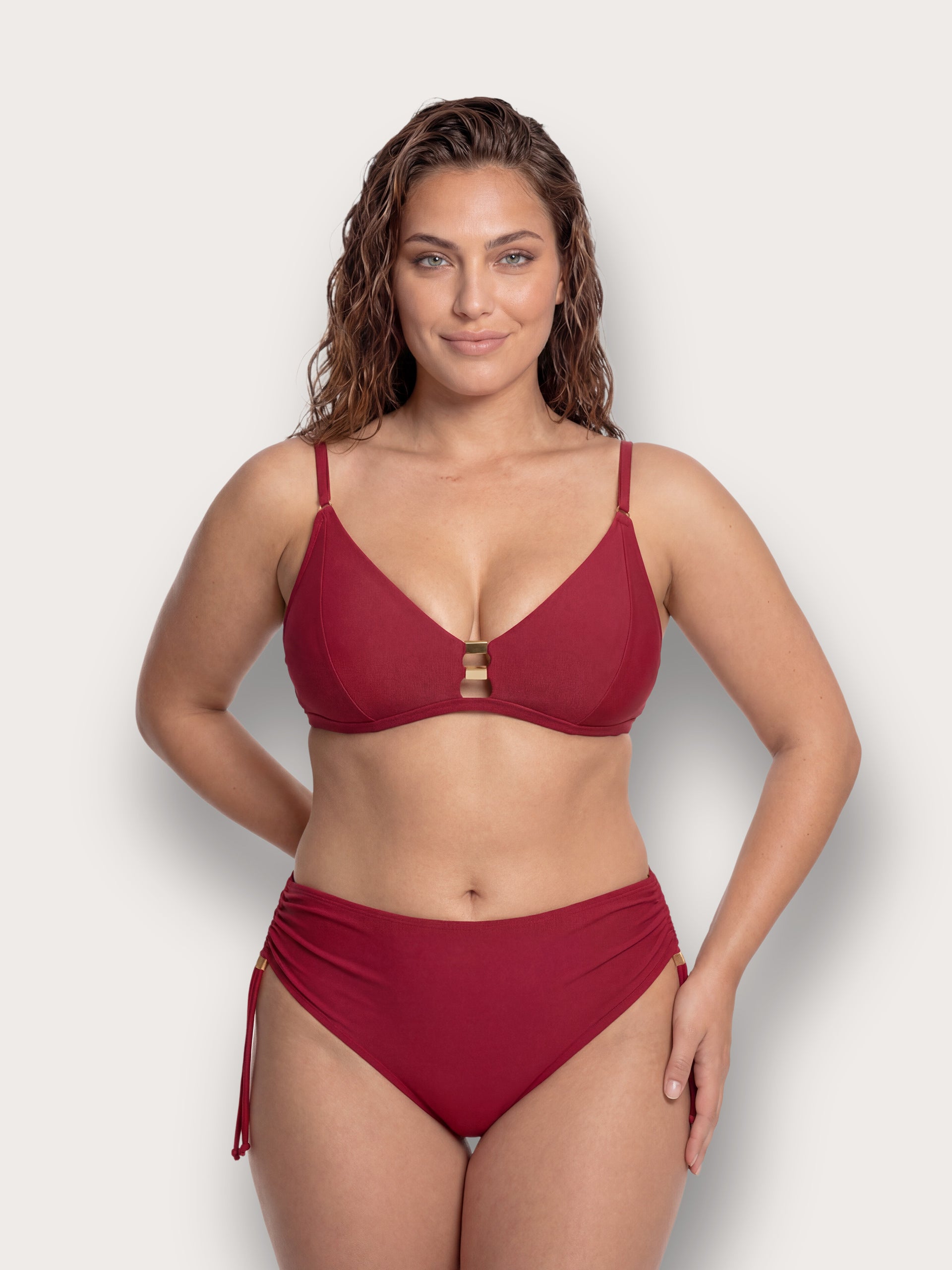 Sculpt color Woman Bralette Bras