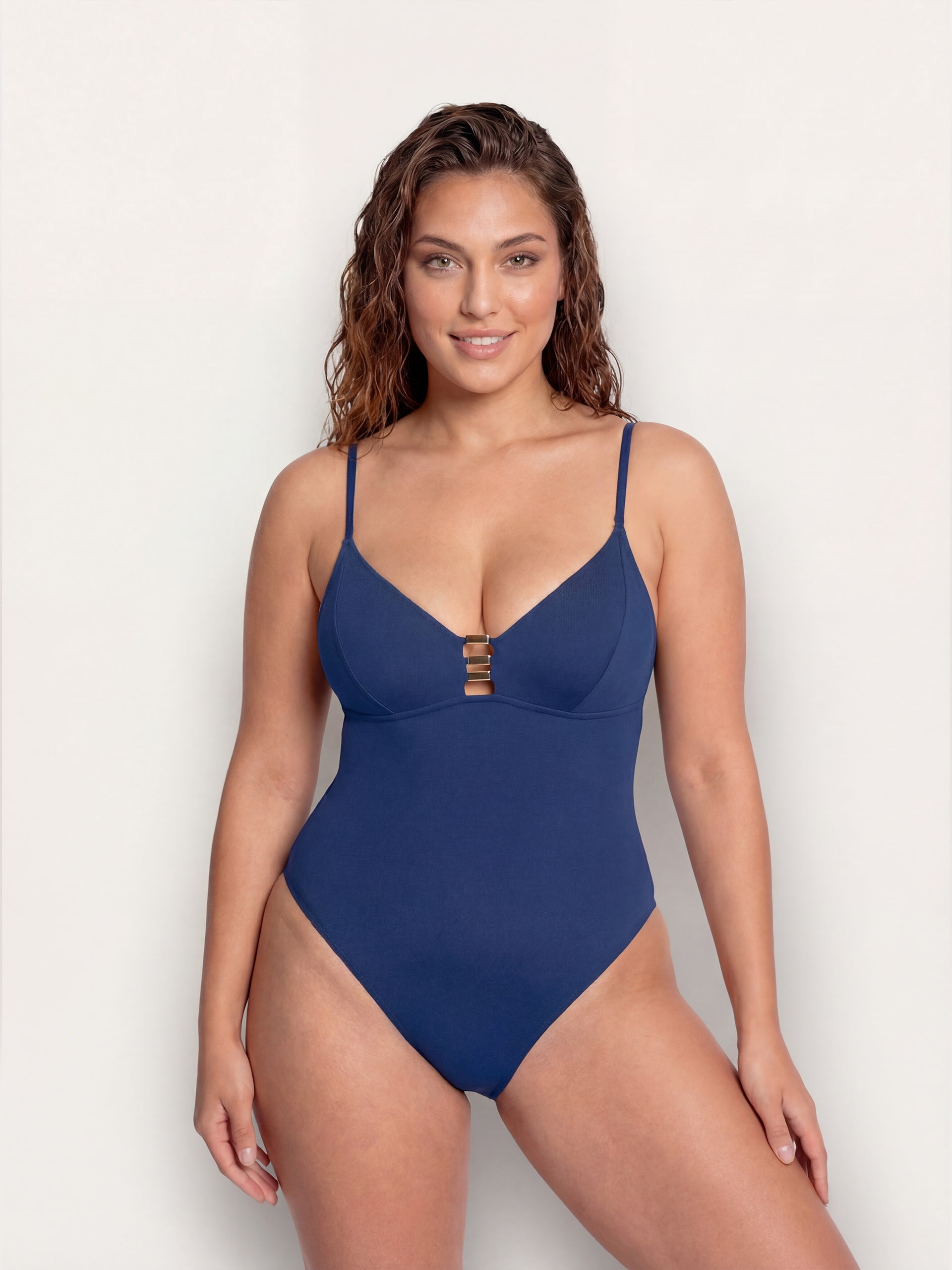Sculpt color Woman One piece