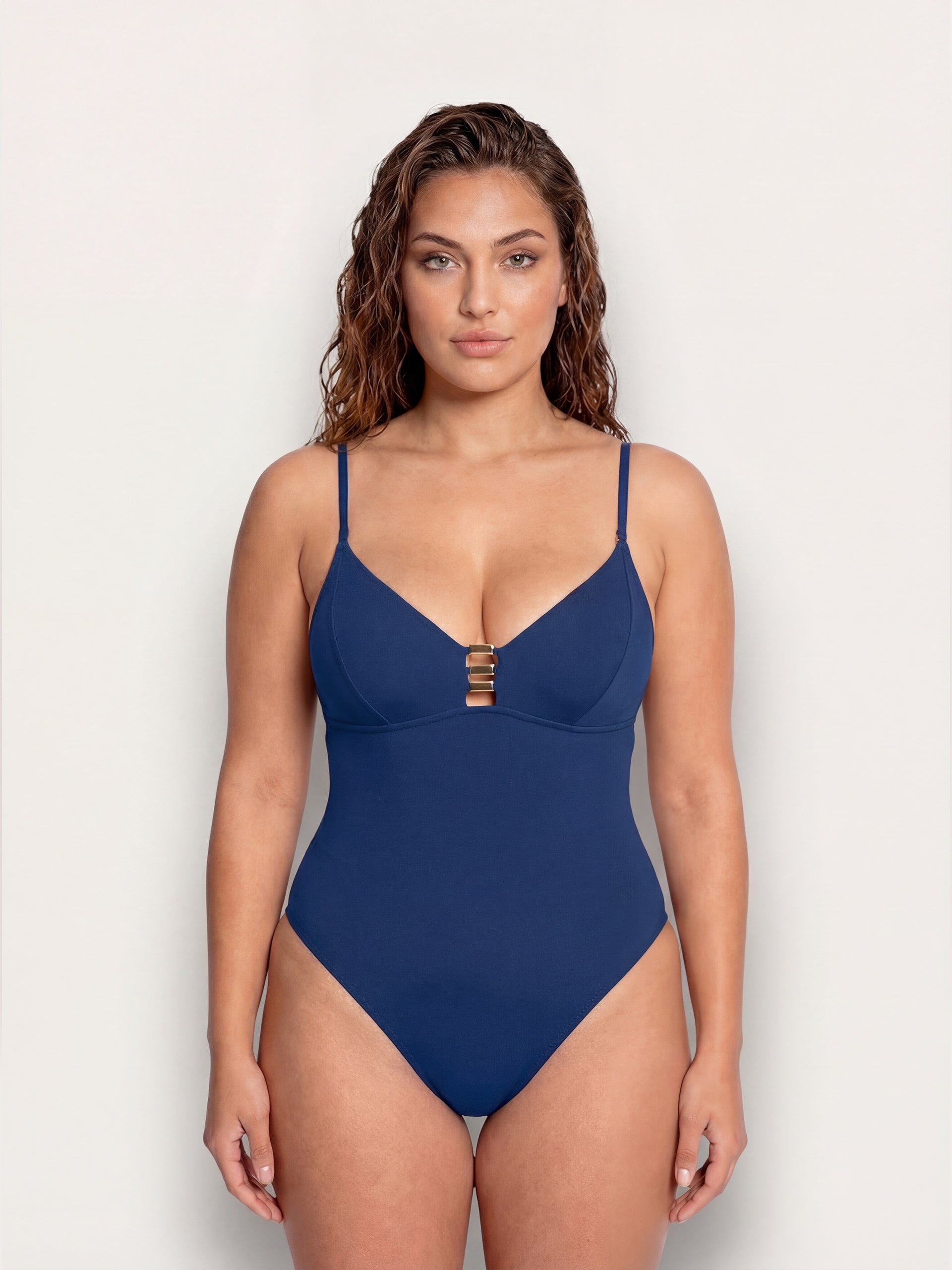 Sculpt color Woman One piece