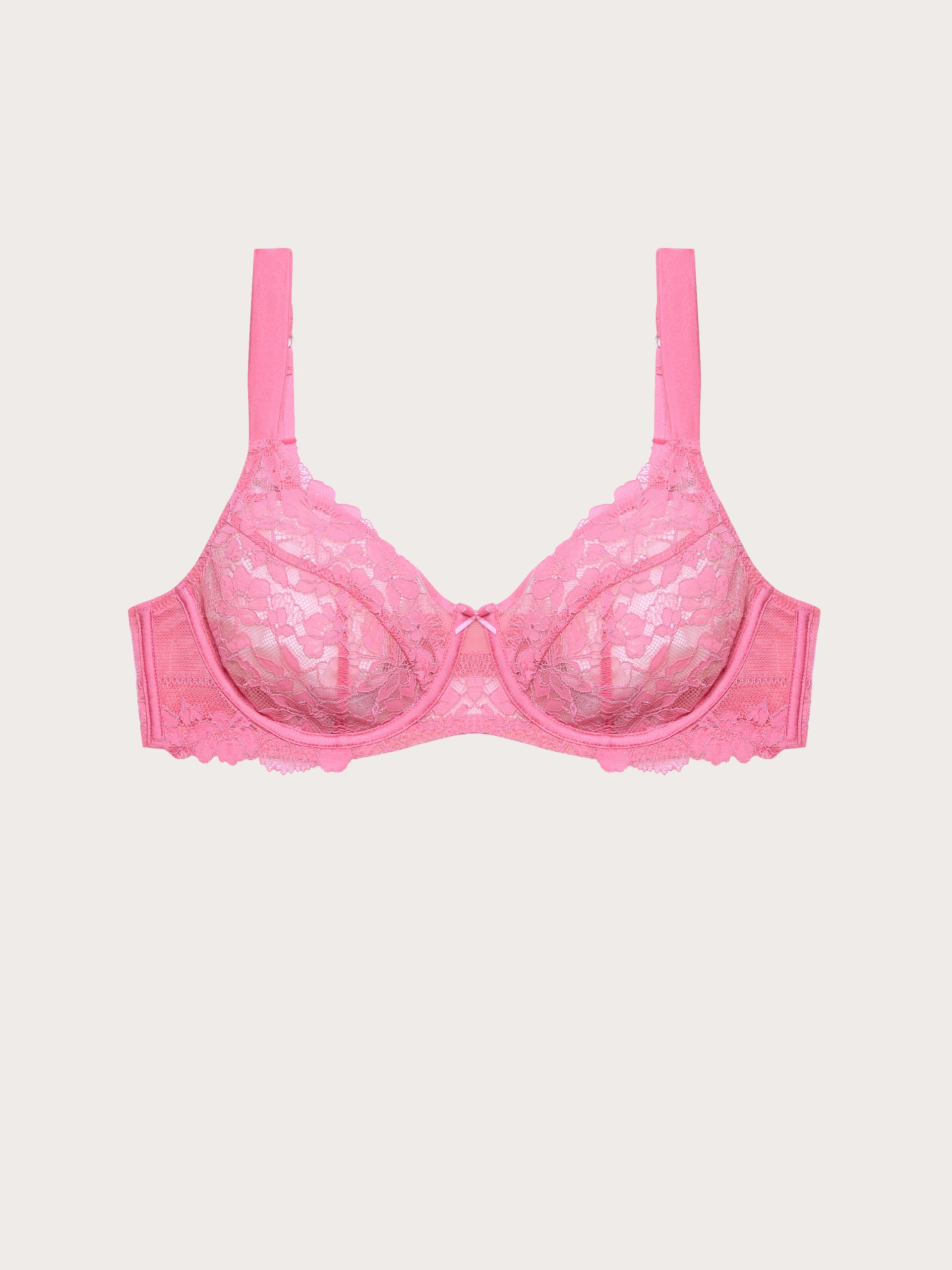 Rose Woman Balcony Bras