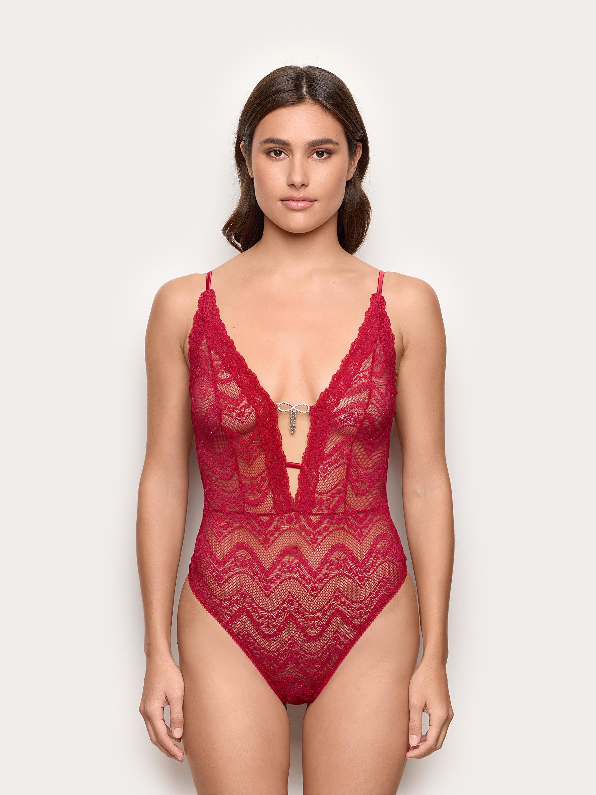 Xmas Jolly Body ALLOVER LACE Woman