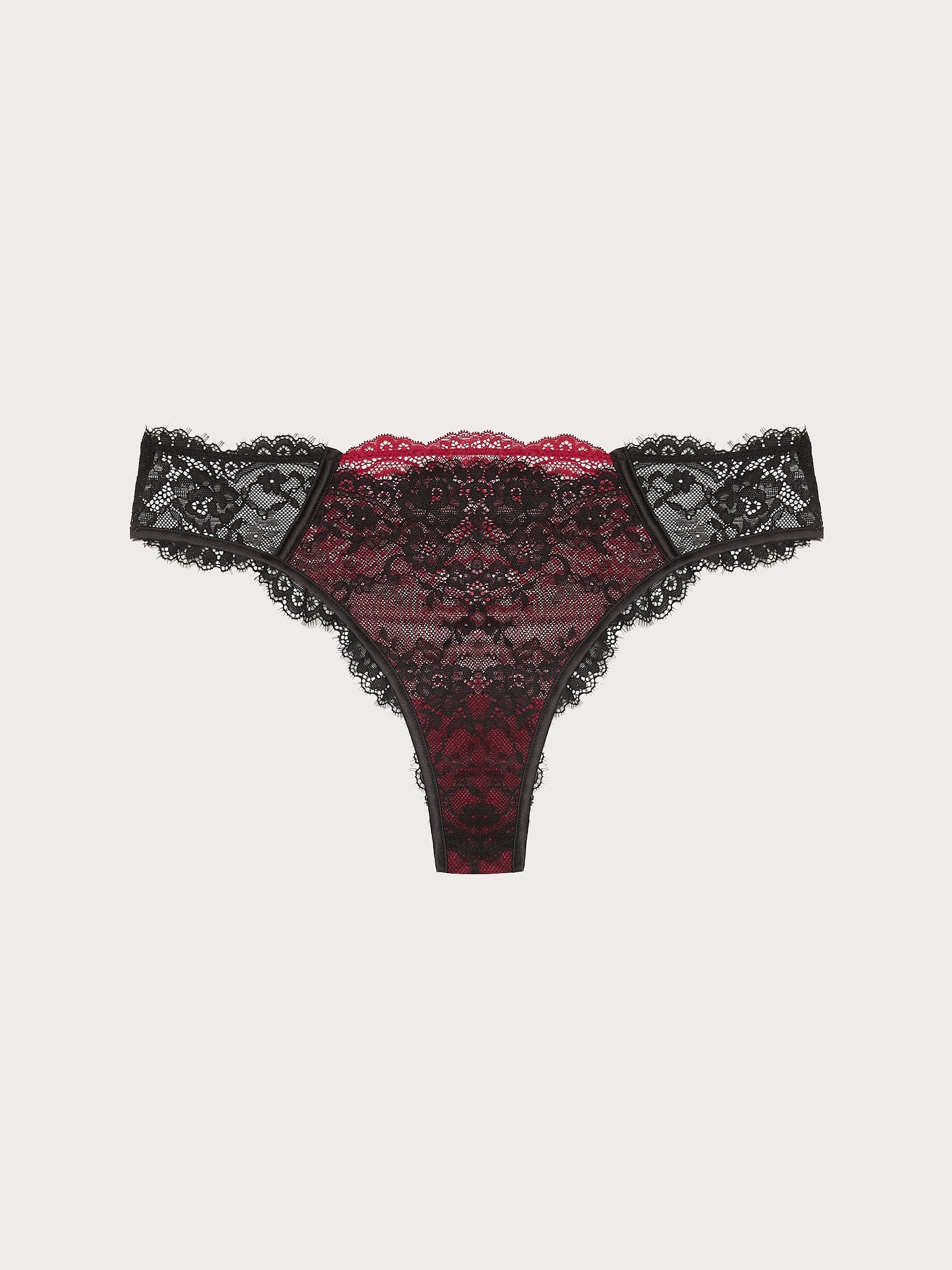Romantic Brazilian Briefs ALLOVER LACE + LACE  Woman