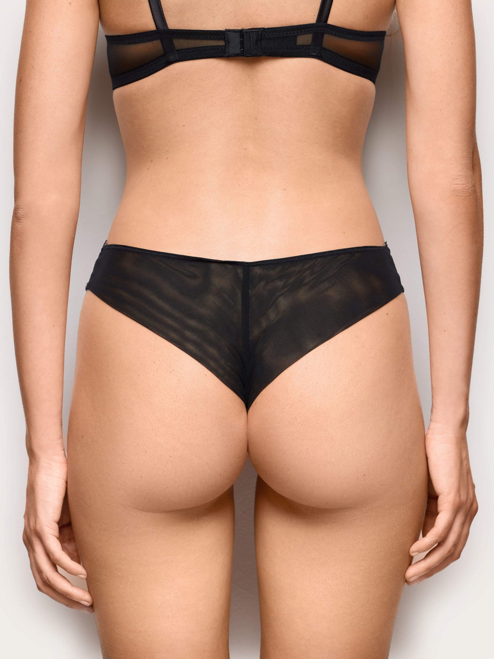 Black Shadow Woman Brazilian Briefs