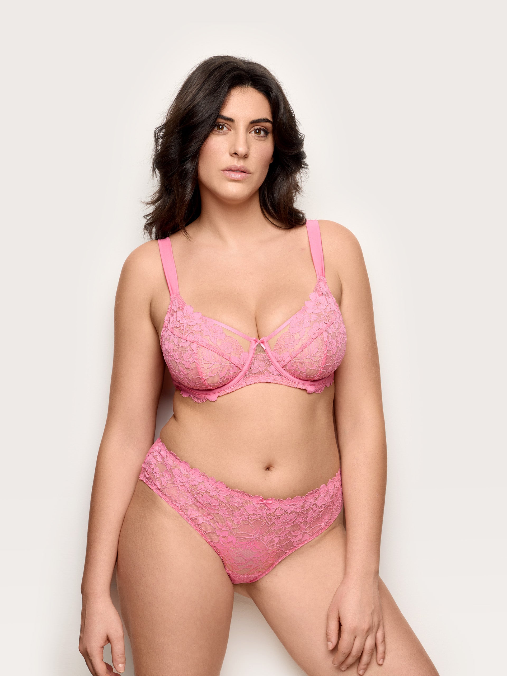 Rose Woman Brazilian Briefs