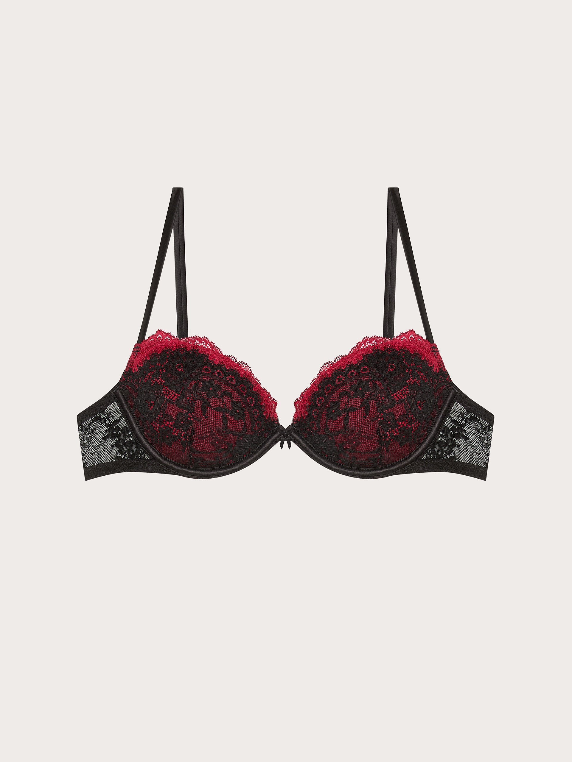 Romantic Push up Bras ALLOVER LACE + LACE  Woman