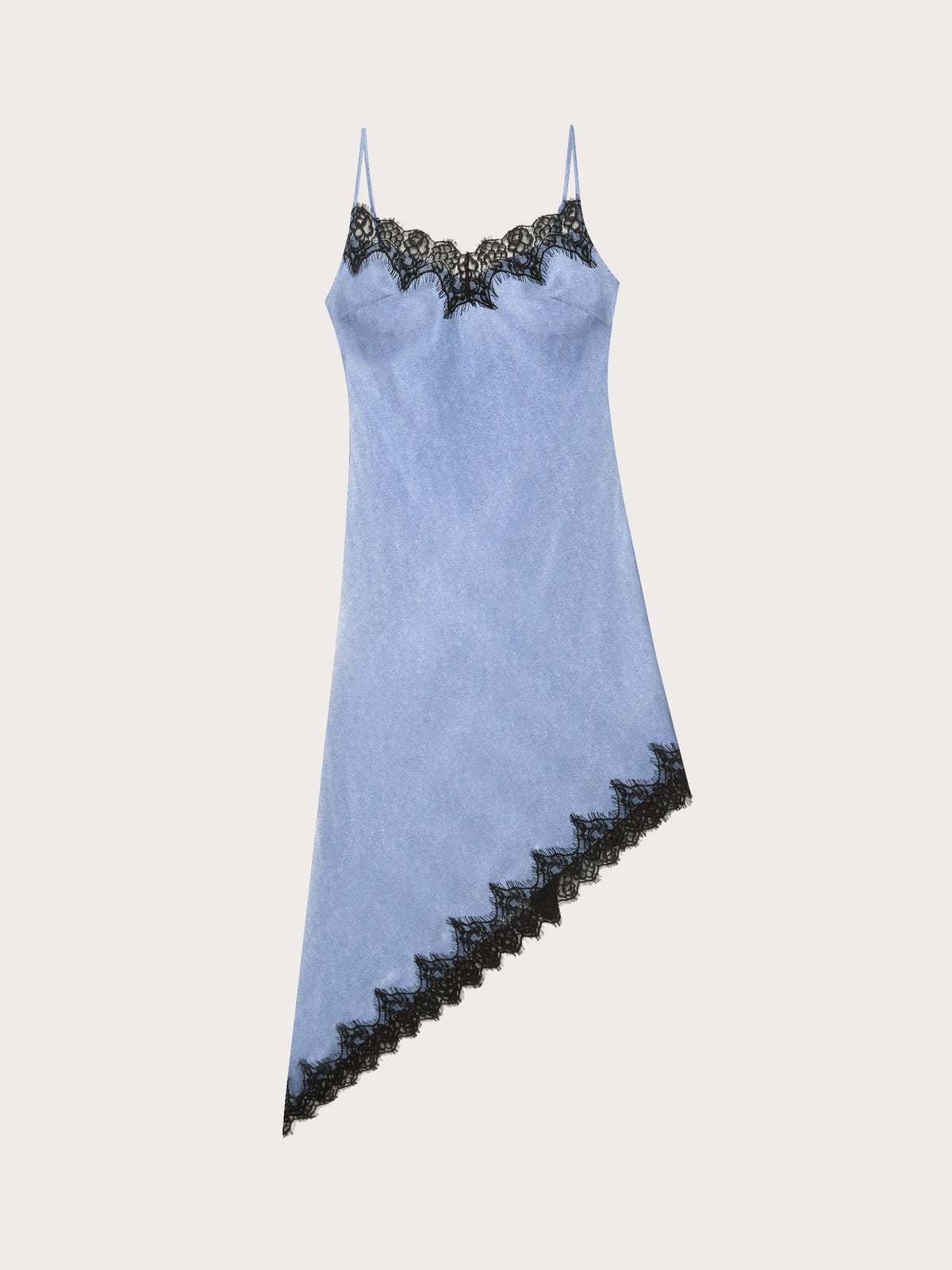 Denim Satin Woman Chemise