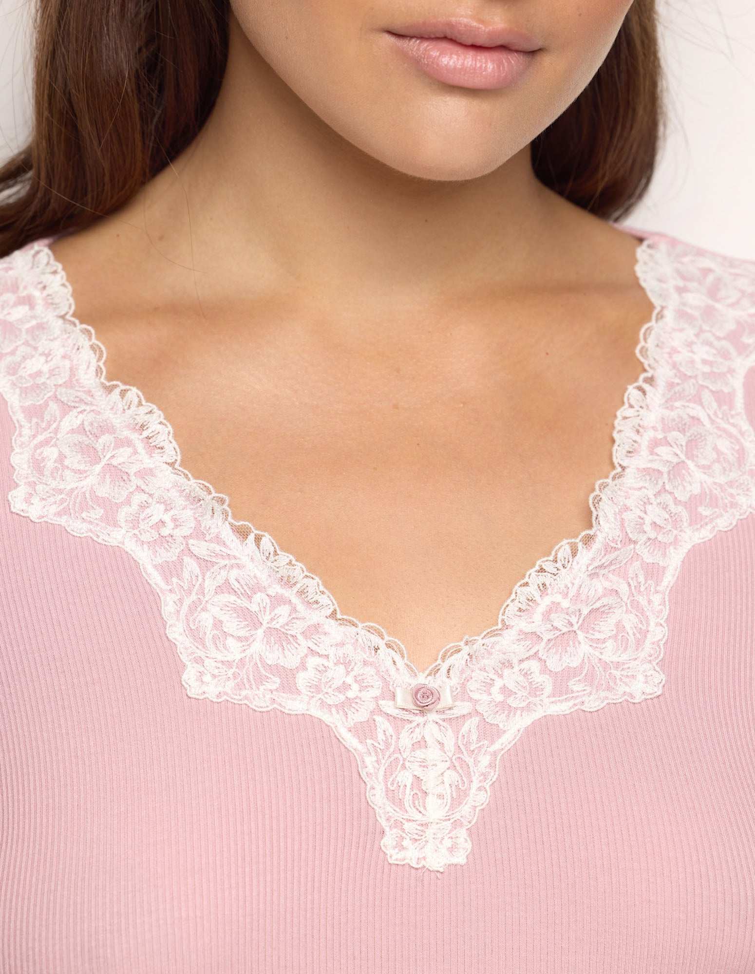 Basic Modal/Cotton Rib Woman Chemise