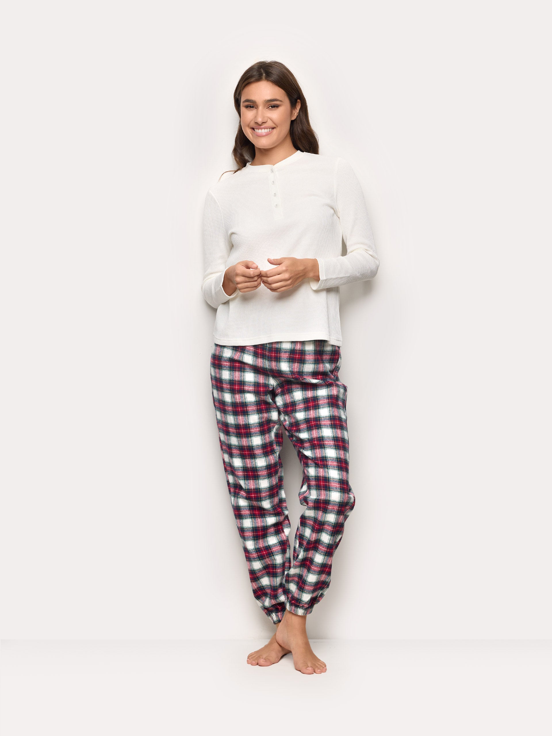 Mix & Match Trousers 01 YARN DYED FLANNEL Woman