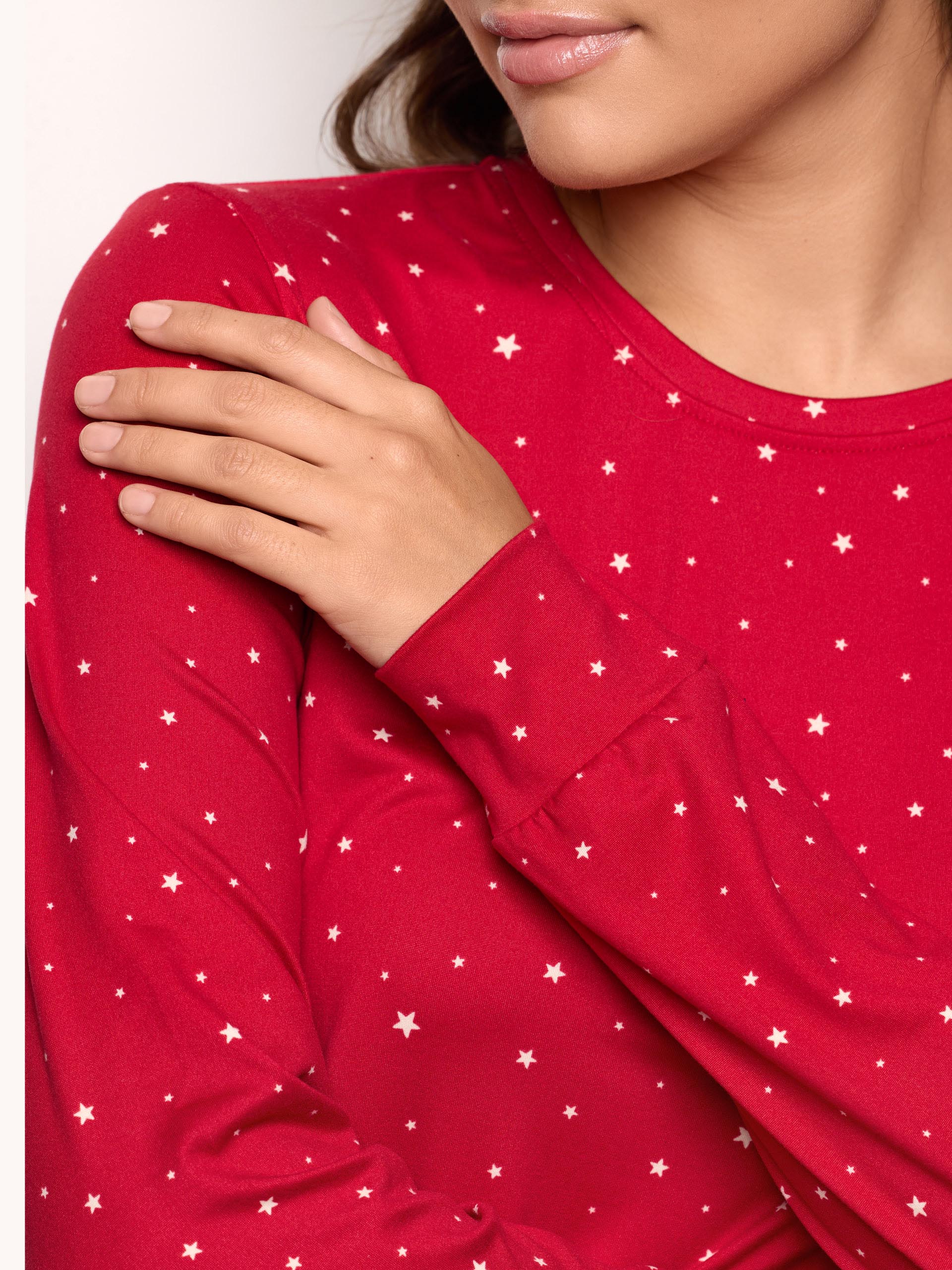 Stardust Pyjamas 12 HAND PEACH JERSEY Woman