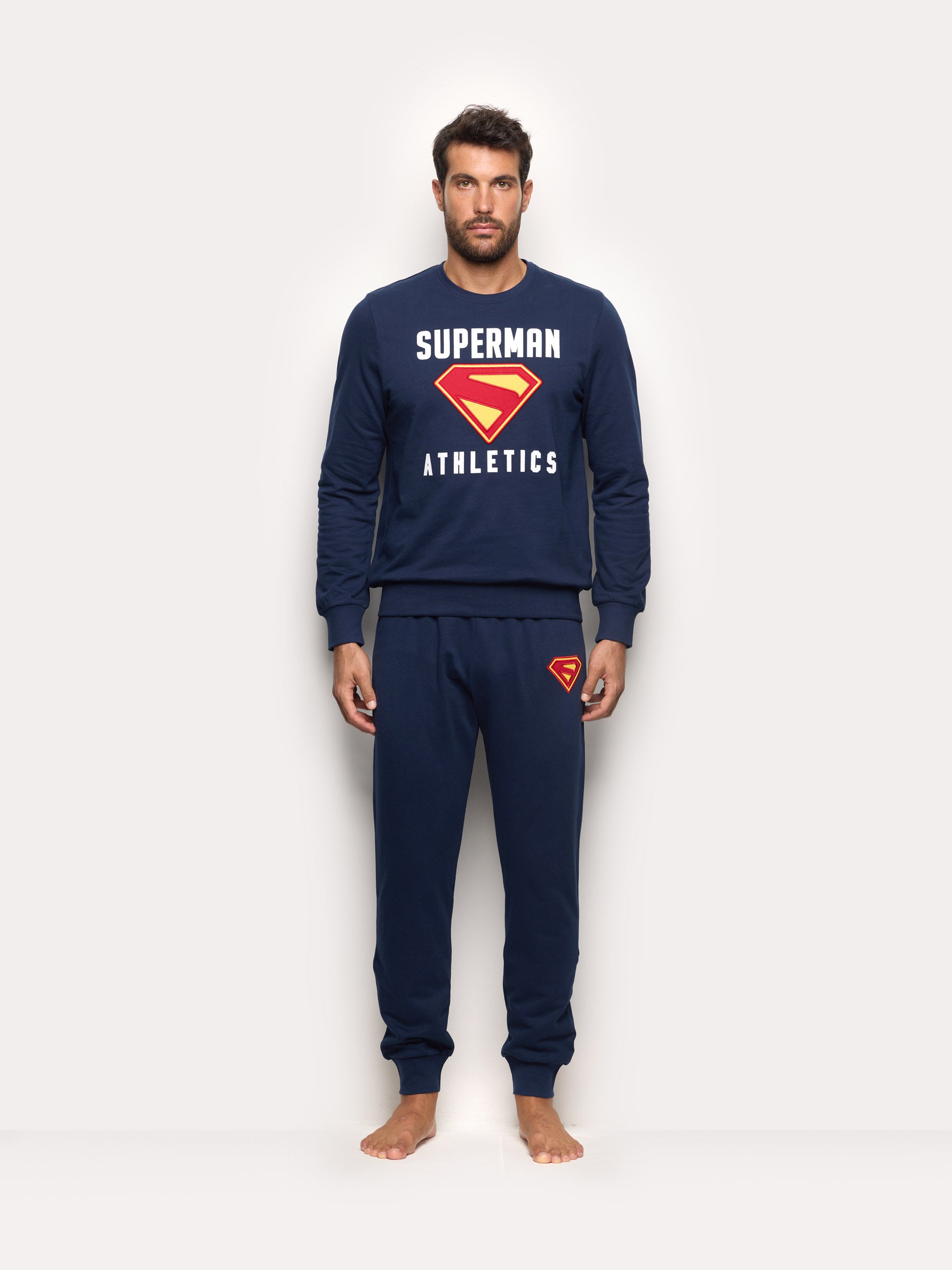 Superman Pyjamas INSIDE BRUSHED FRENCH TERRY Man