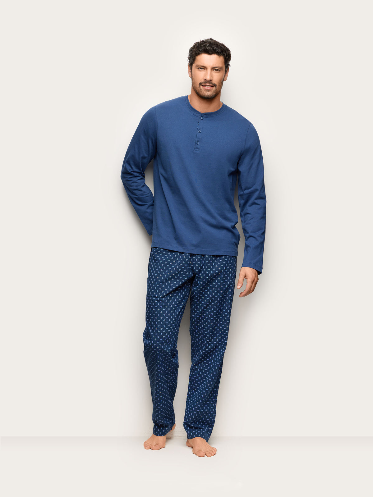Daily Pajamas Man Pyjamas Light Blue