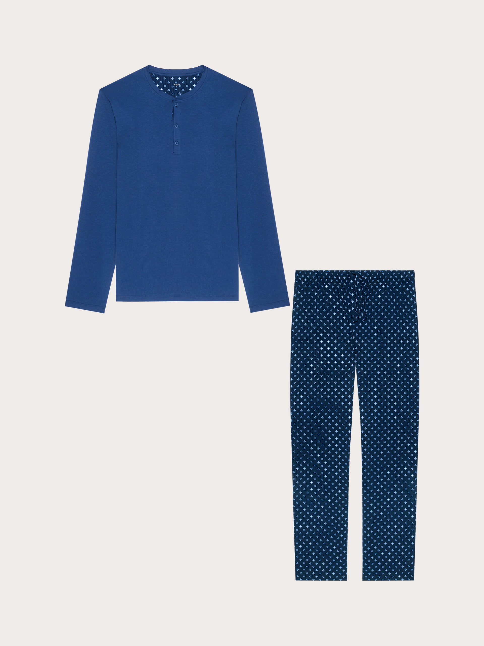 Daily Pajamas Man Pyjamas Light Blue