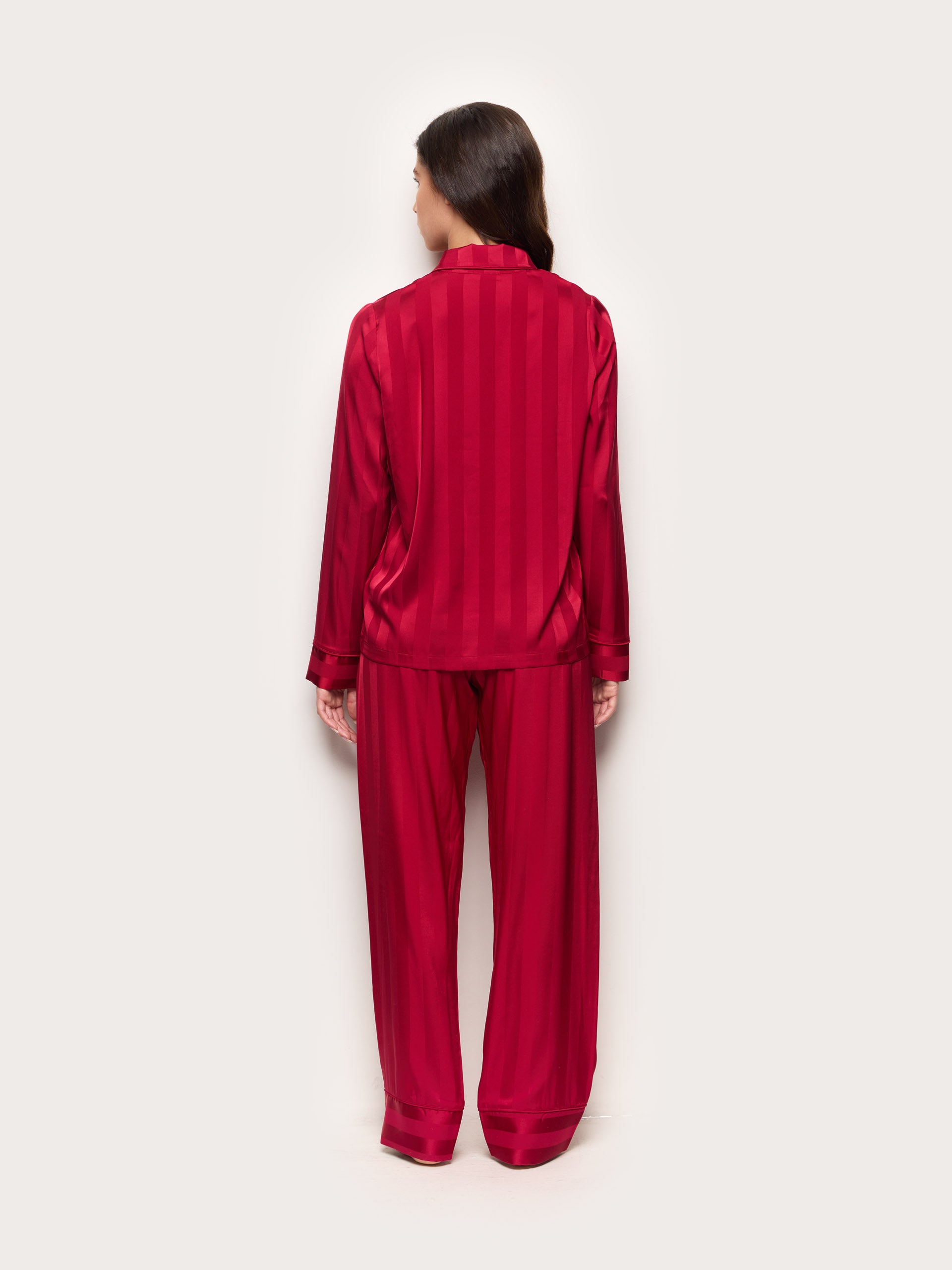 Xmas Jolly Pyjamas JACQUARD SATIN Woman