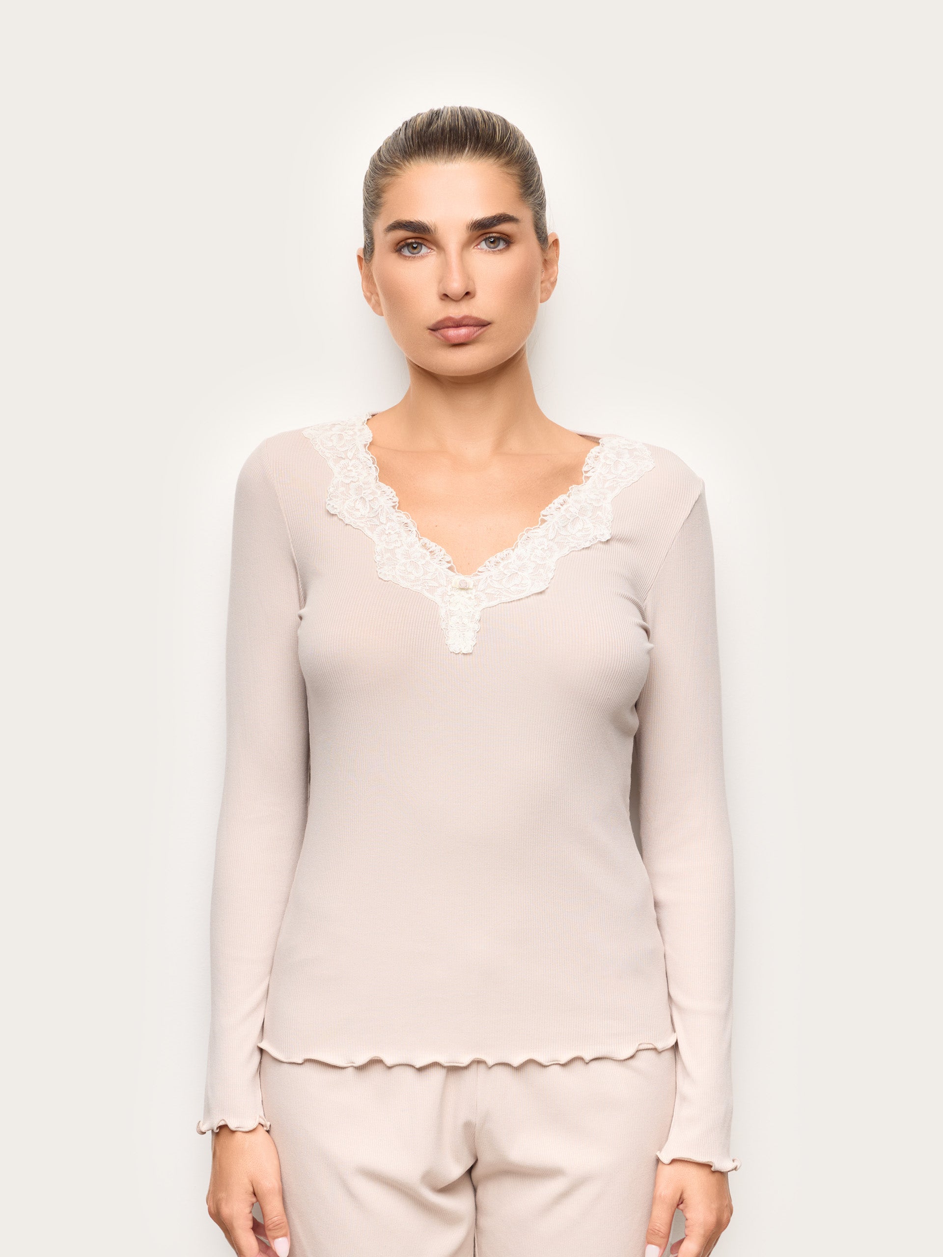 Basic Modal/Cotton Rib Woman Tops