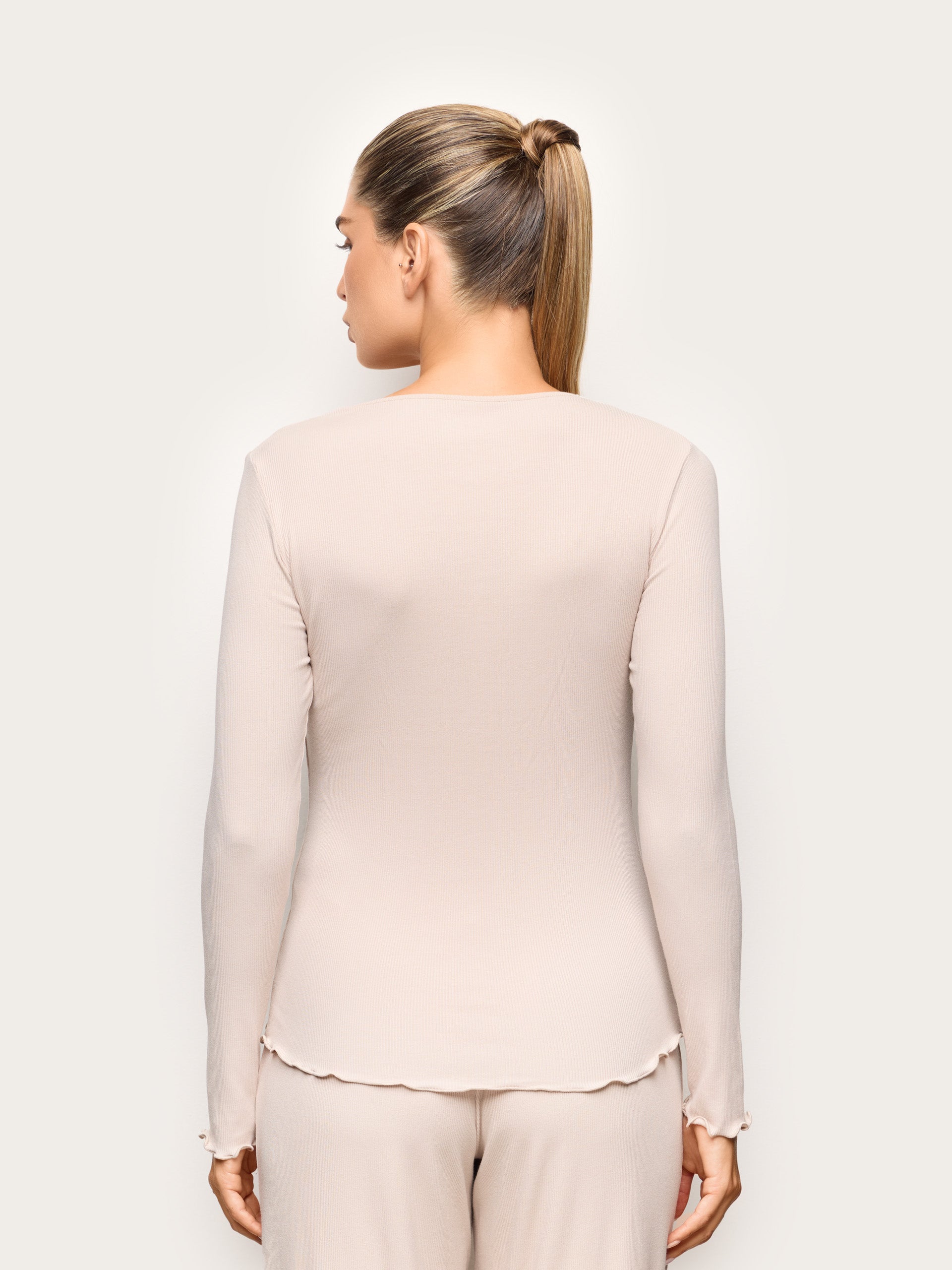 Basic Modal/Cotton Rib Woman Tops