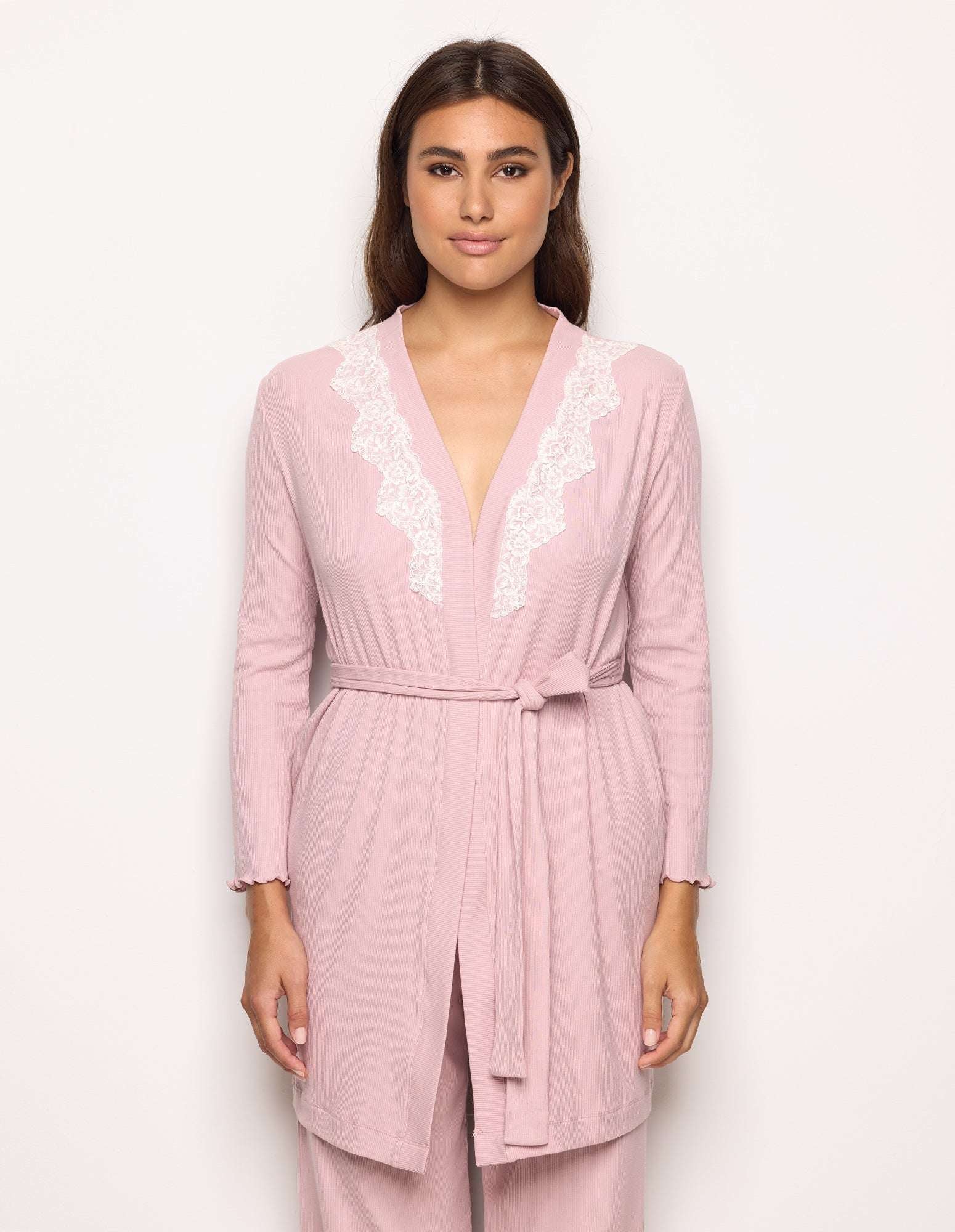 Basic Modal/Cotton Rib Woman Nightgowns