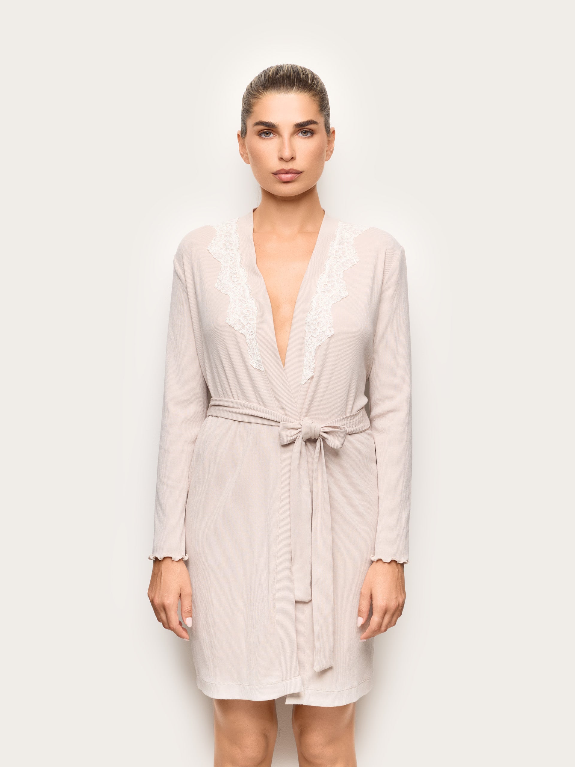 Basic Modal/Cotton Rib Woman Nightgowns