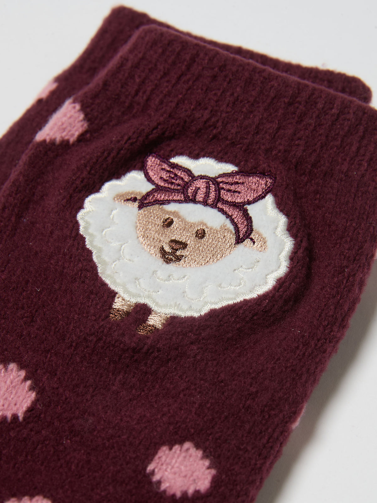 Curly And Cute Woman Socks