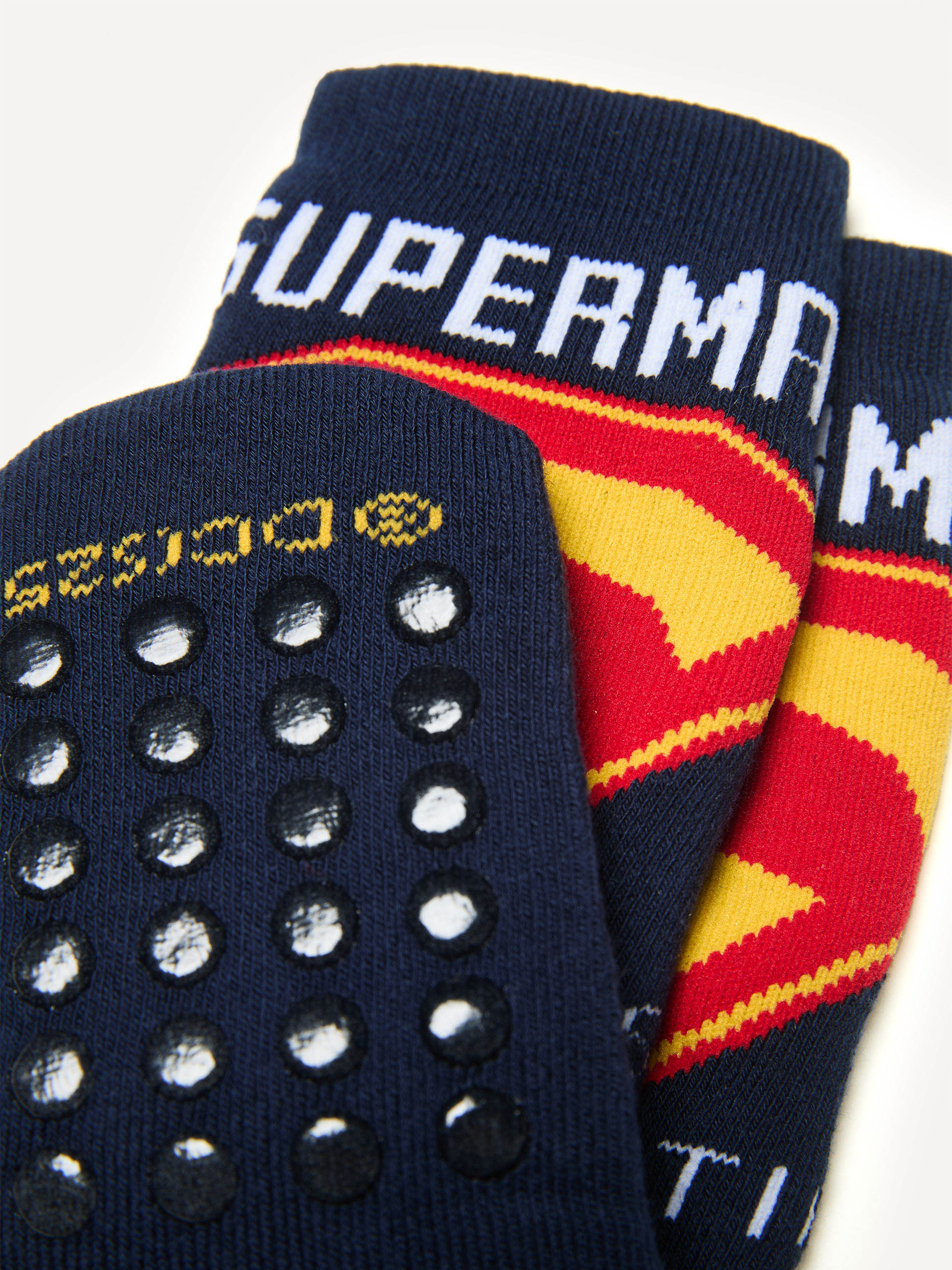 Superman Socks KNIT Boy