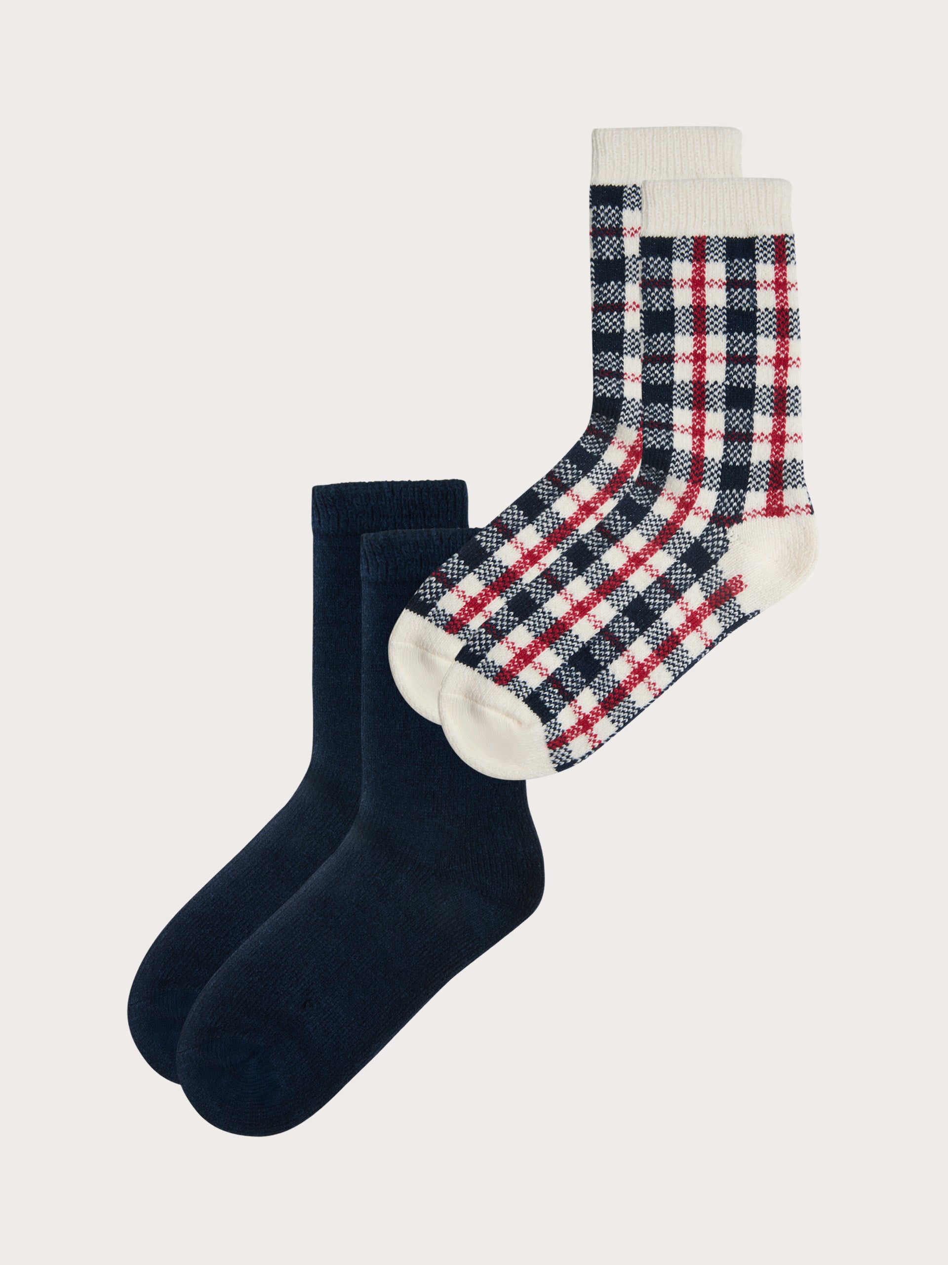 Winter Poodle Socks POLAR FLEECE Woman